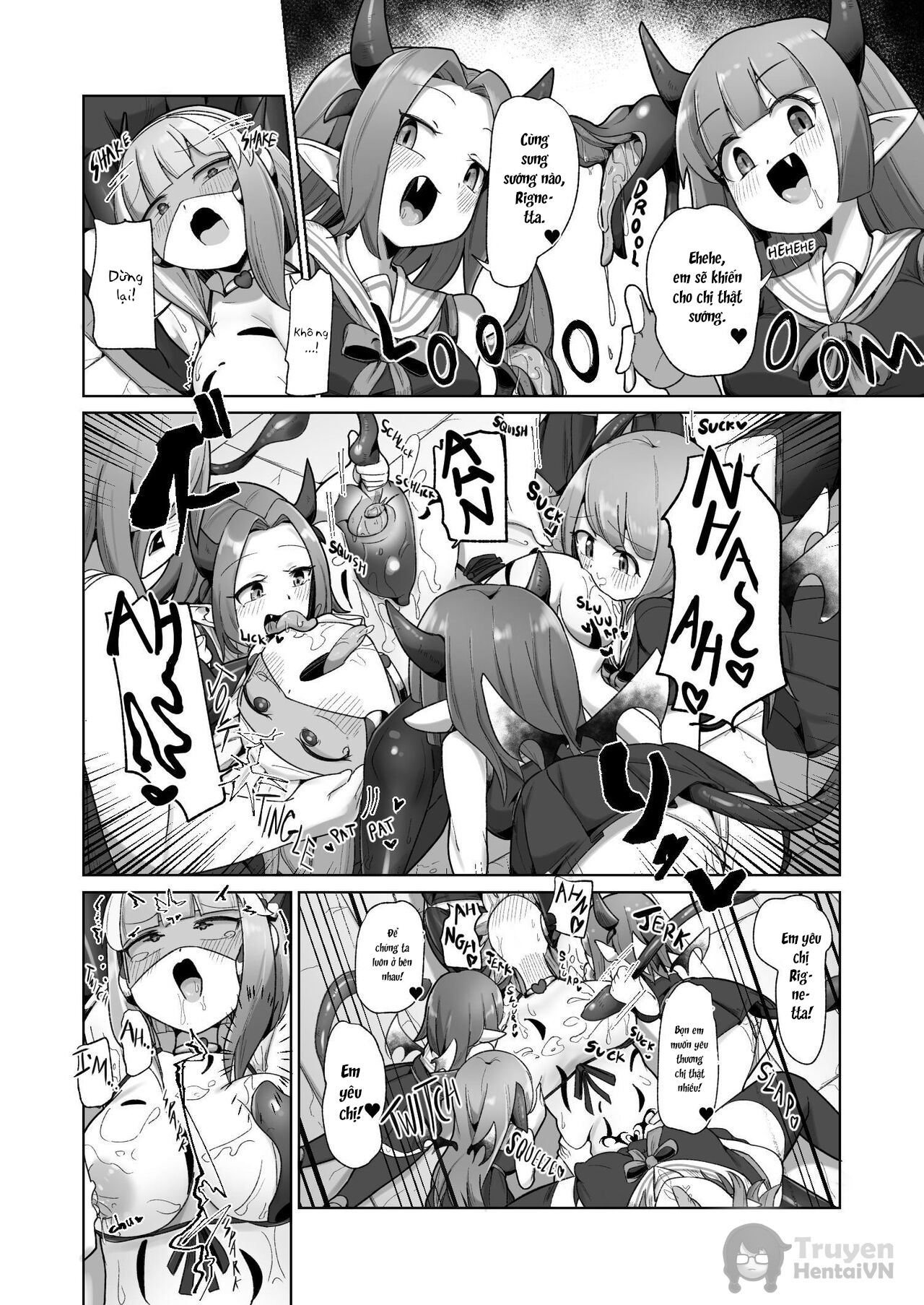 Đọc truyện hentai Mamorubeki Nakama ni Osowarechau Kibun tte Dou Desu Ka (Wara)?? - Oneshot