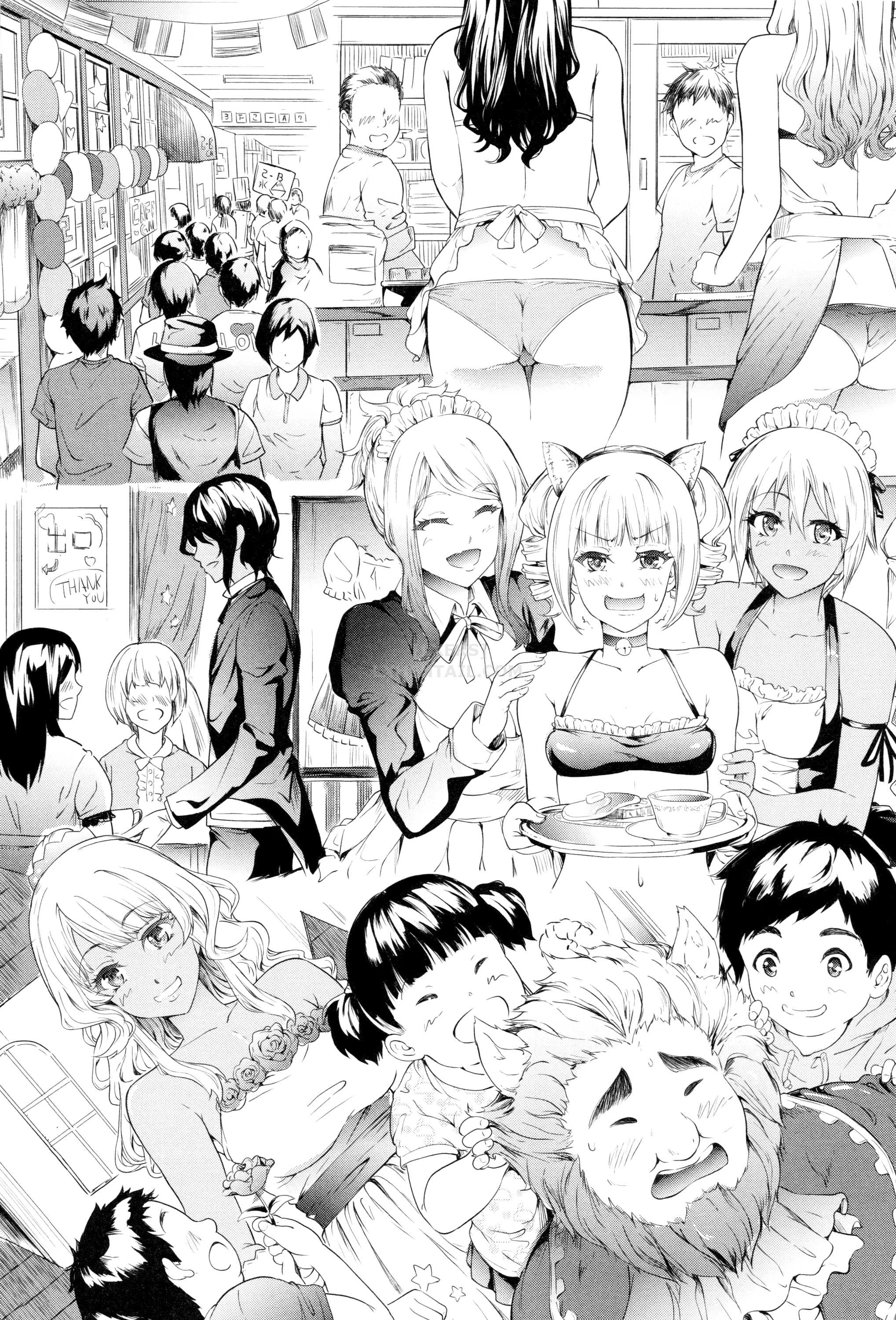 Đọc truyện hentai Gal Tomo Harem - Chap 4 - [END]