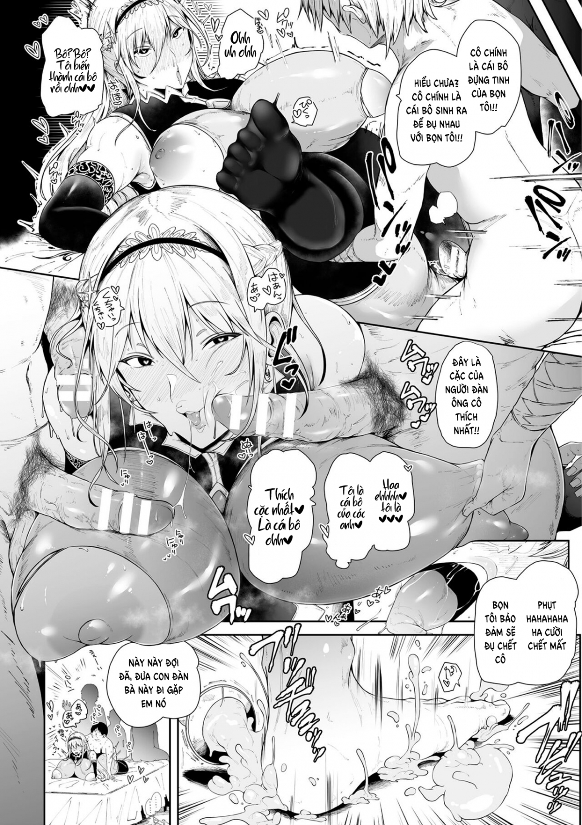 Đọc truyện hentai Ane-Kishi wa Migawari Nikubenki - Oneshot