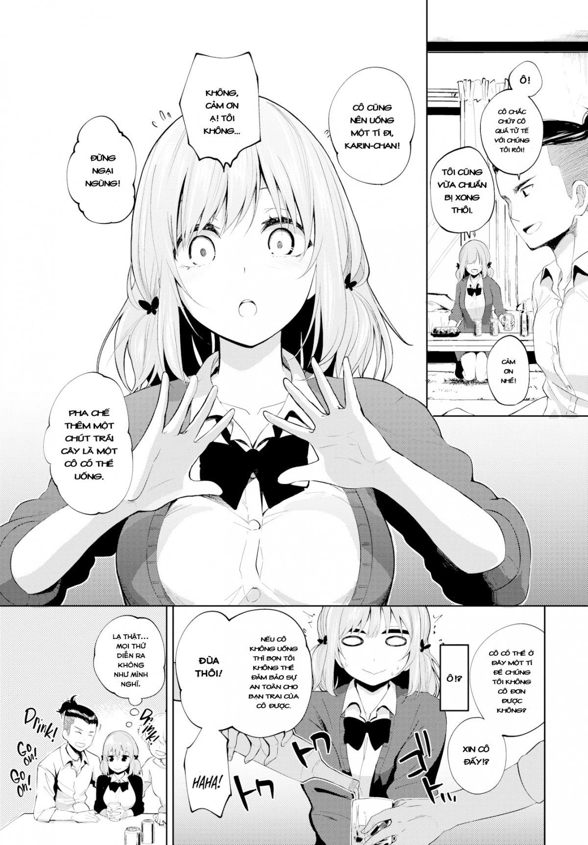 Đọc truyện hentai Karin-chan tries her best! - Oneshot