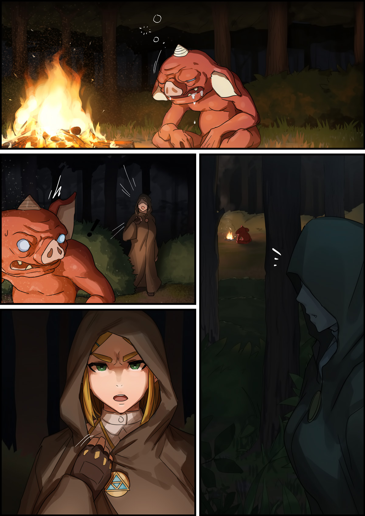 Đọc truyện hentai Zelda BOTW - Hyrule Ouke no Fukkou (The Legend of Zelda: Breath of the Wild) - Chap 01 (Ongoing)