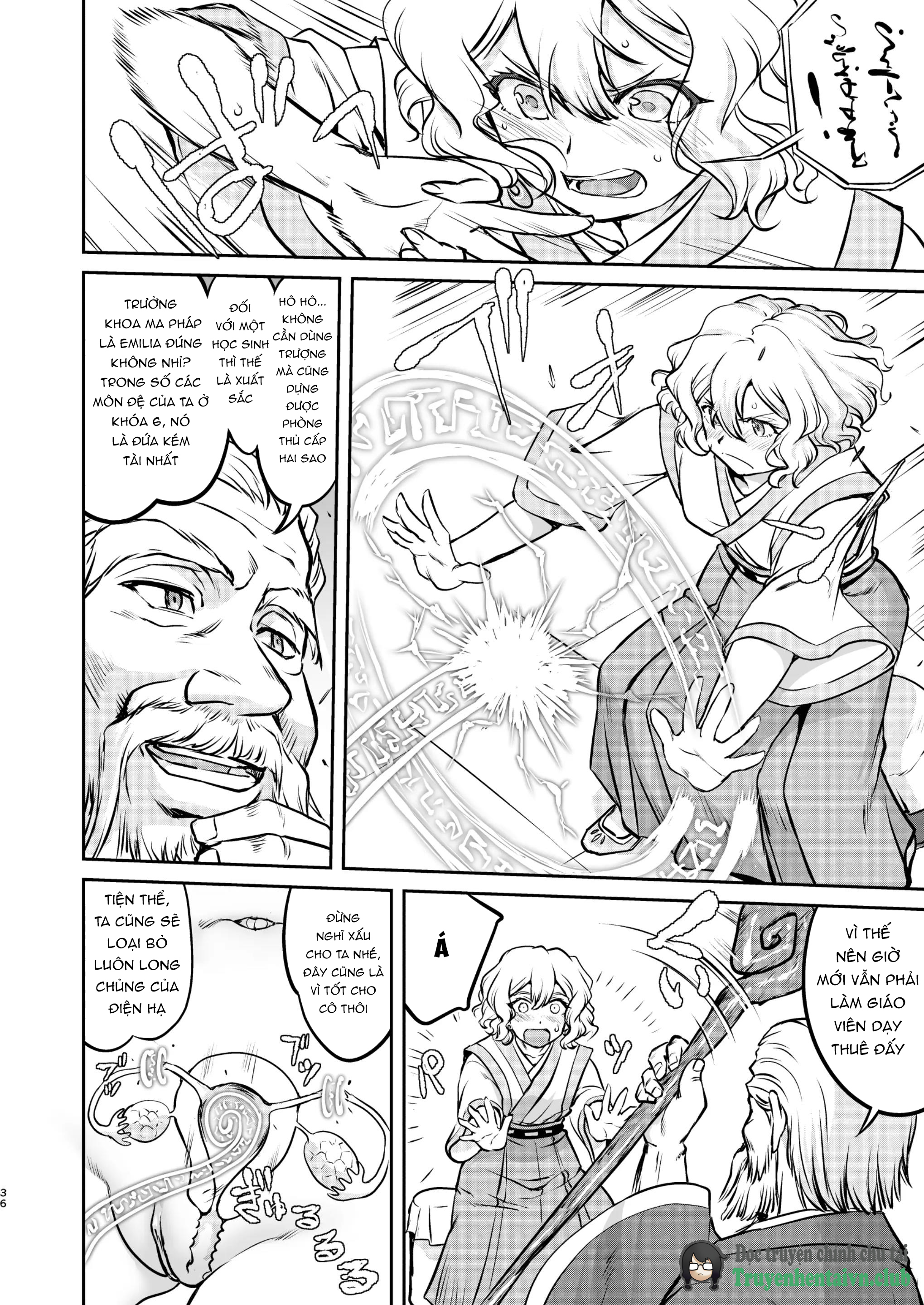 Đọc truyện hentai Isekai TS Ouji o Tasuketa Dake Nanoni Trance Hen - Oneshot