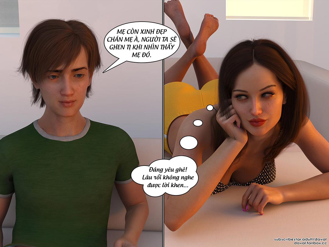 Đọc truyện hentai Thỏa mãn nhu cầu của mẹ - Chap 1C