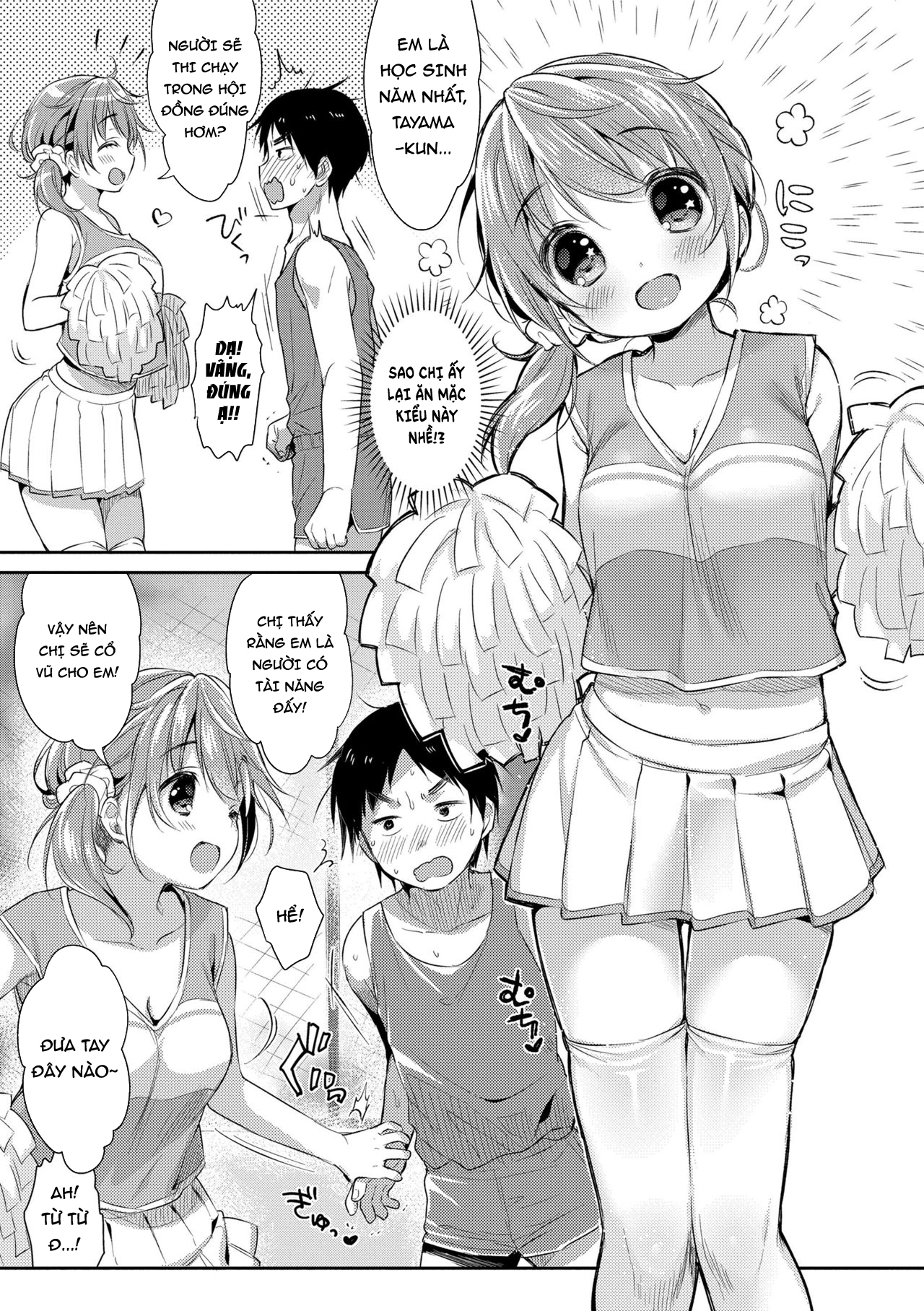 Đọc truyện hentai Hatsukoi Ecchi - First love H. - Chap 3: Hoạt Náo Viên