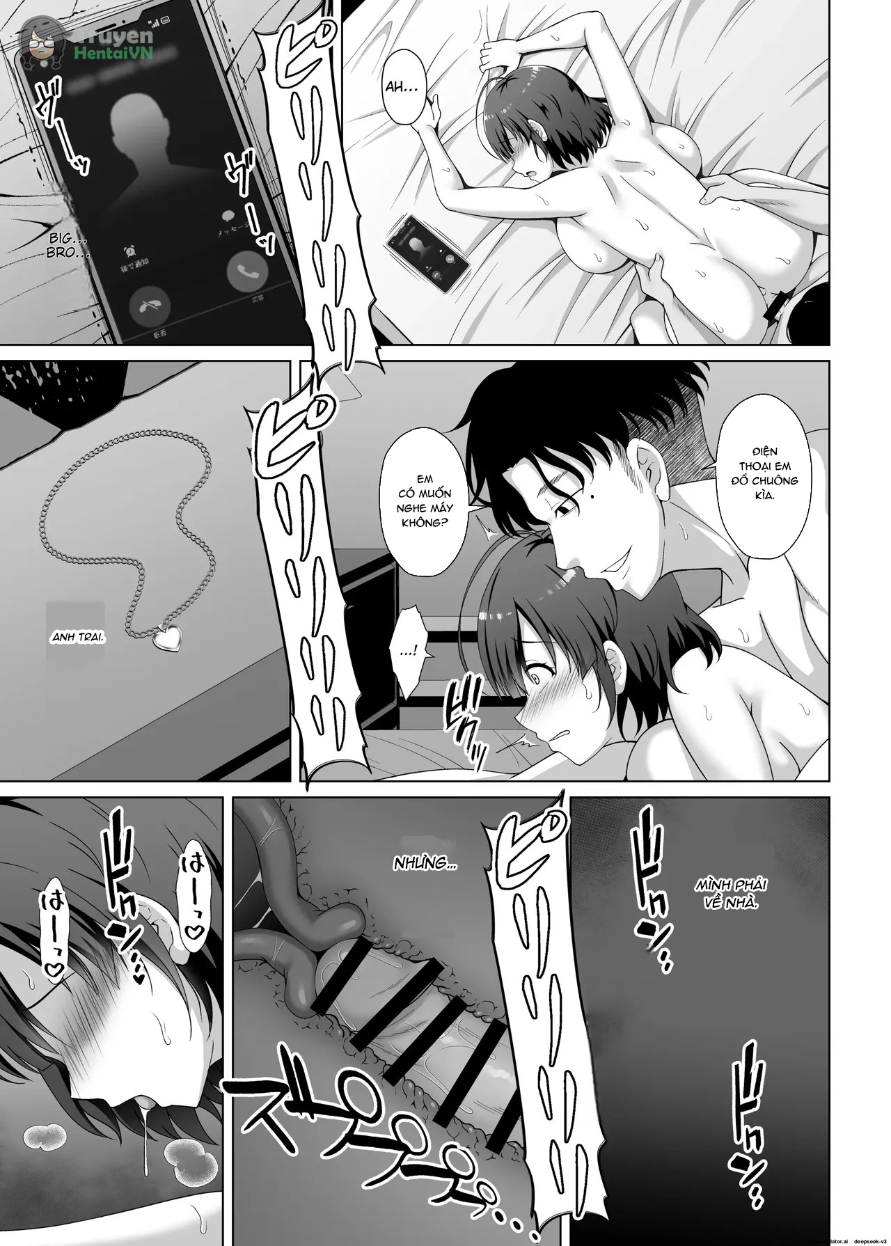 Đọc truyện hentai Imouto ga Asagaeri shita Christmas ~Teshio ni Kaketa Imouto wa Yarichin Kareshi ni Sei no Roku Jikan Kotteri Dakareteita~ - Oneshot