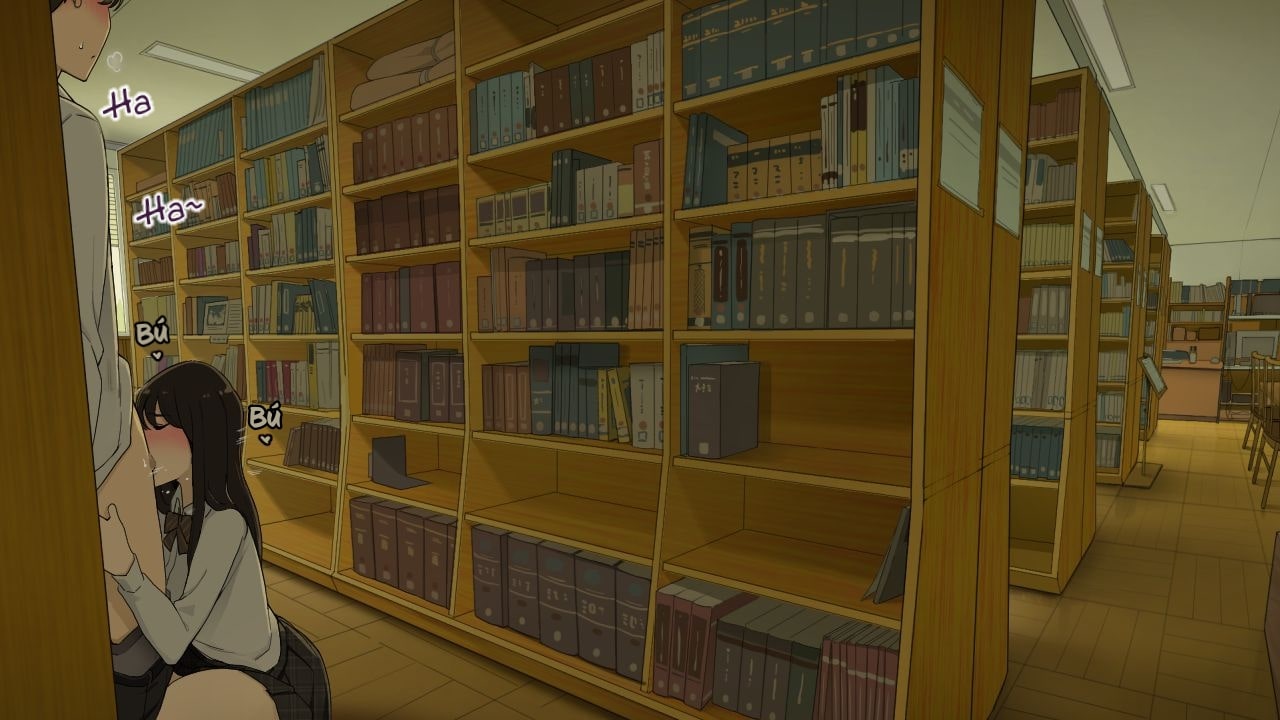 Đọc truyện hentai Góc Khuất Thư Viện - Oneshot