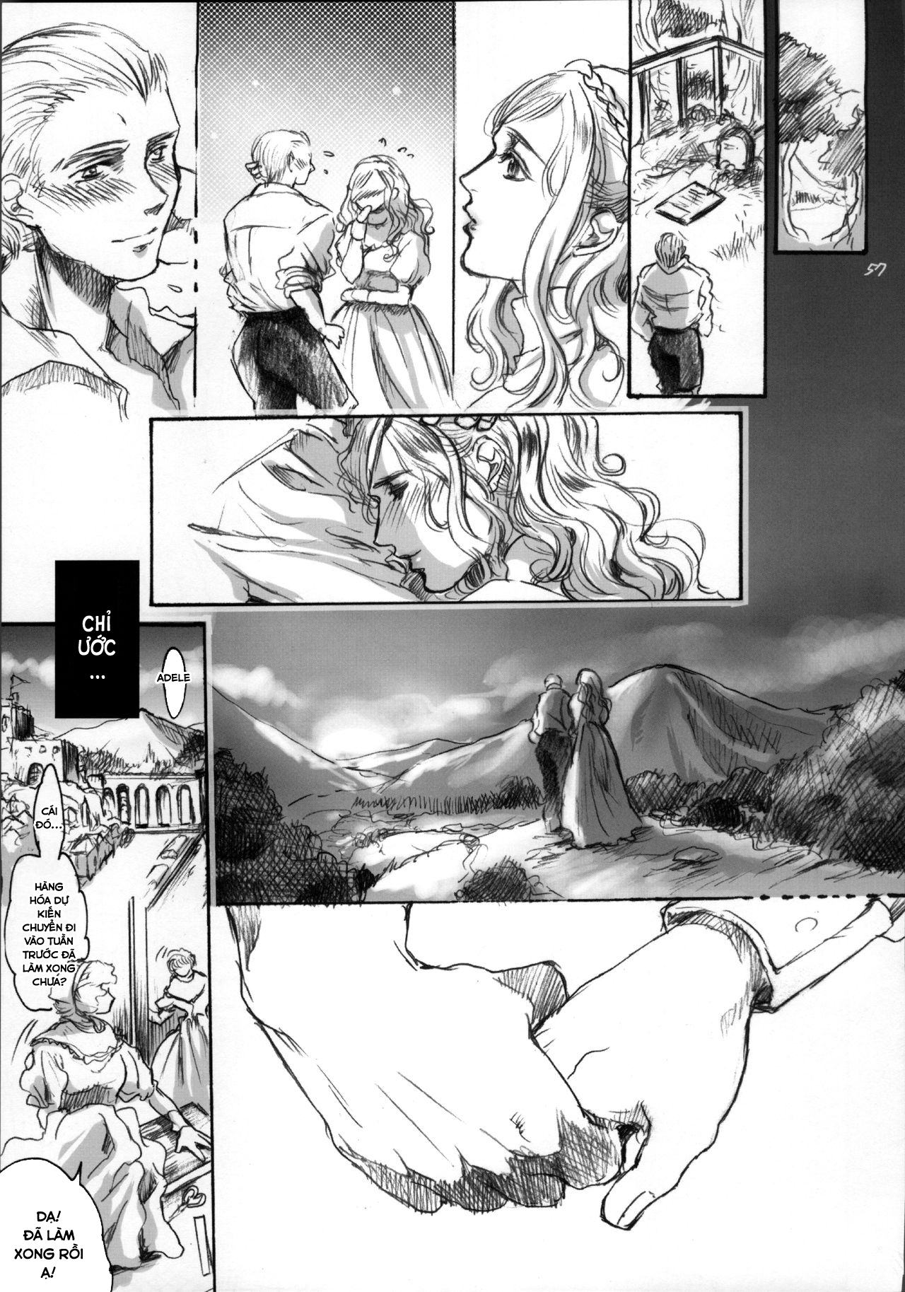 Đọc truyện hentai Daraku to Ryoushin - Chap 3