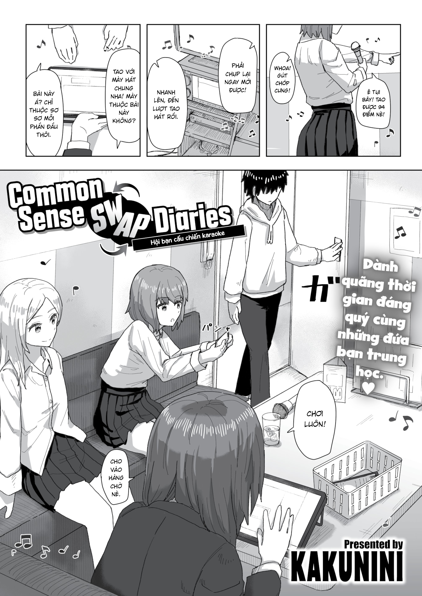 Đọc truyện hentai Nhật ký hoán đổi thường thức - Chap 4: Hội bạn cẩu huyết karaoke