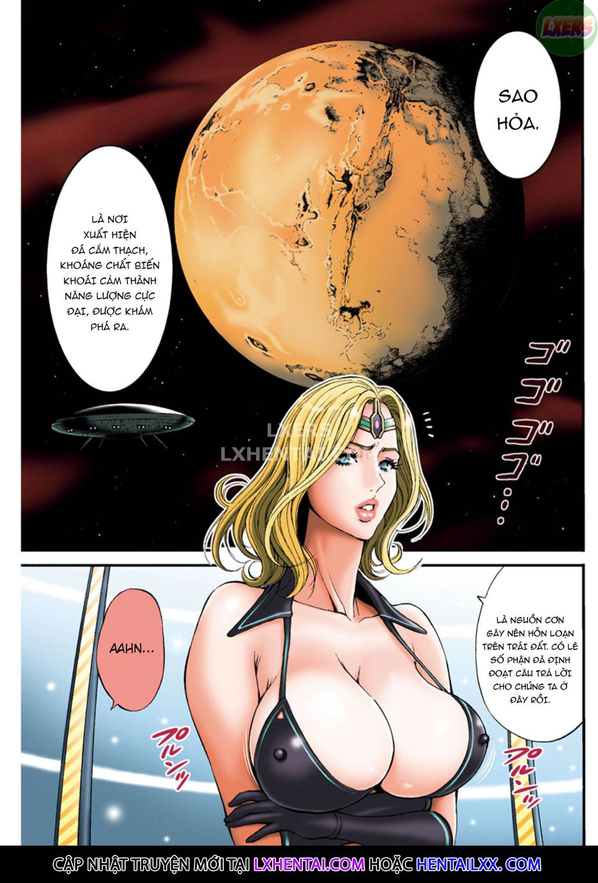 Đọc truyện hentai The Otaku In 2200 A.D - Chap 18