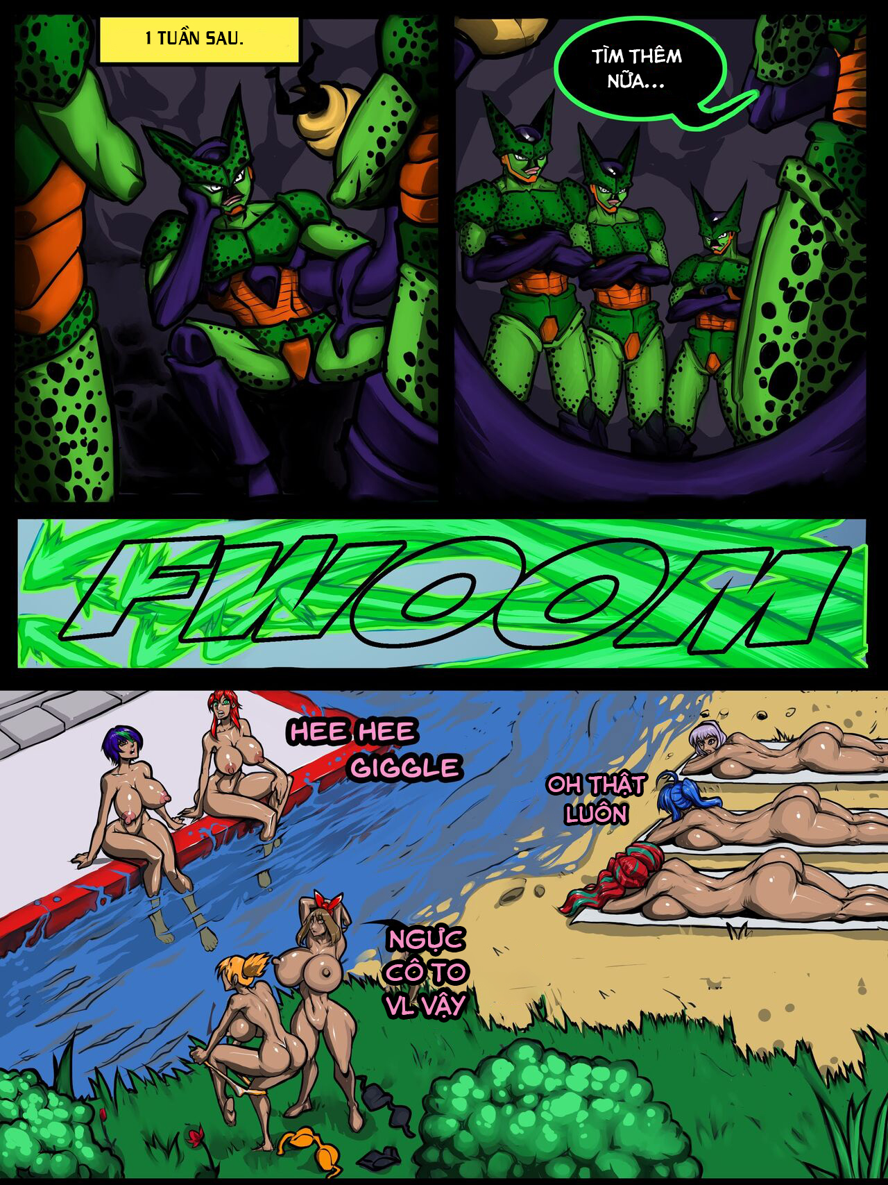 Đọc truyện hentai Cell's Conquest (Dragon Ball Z) - Oneshot