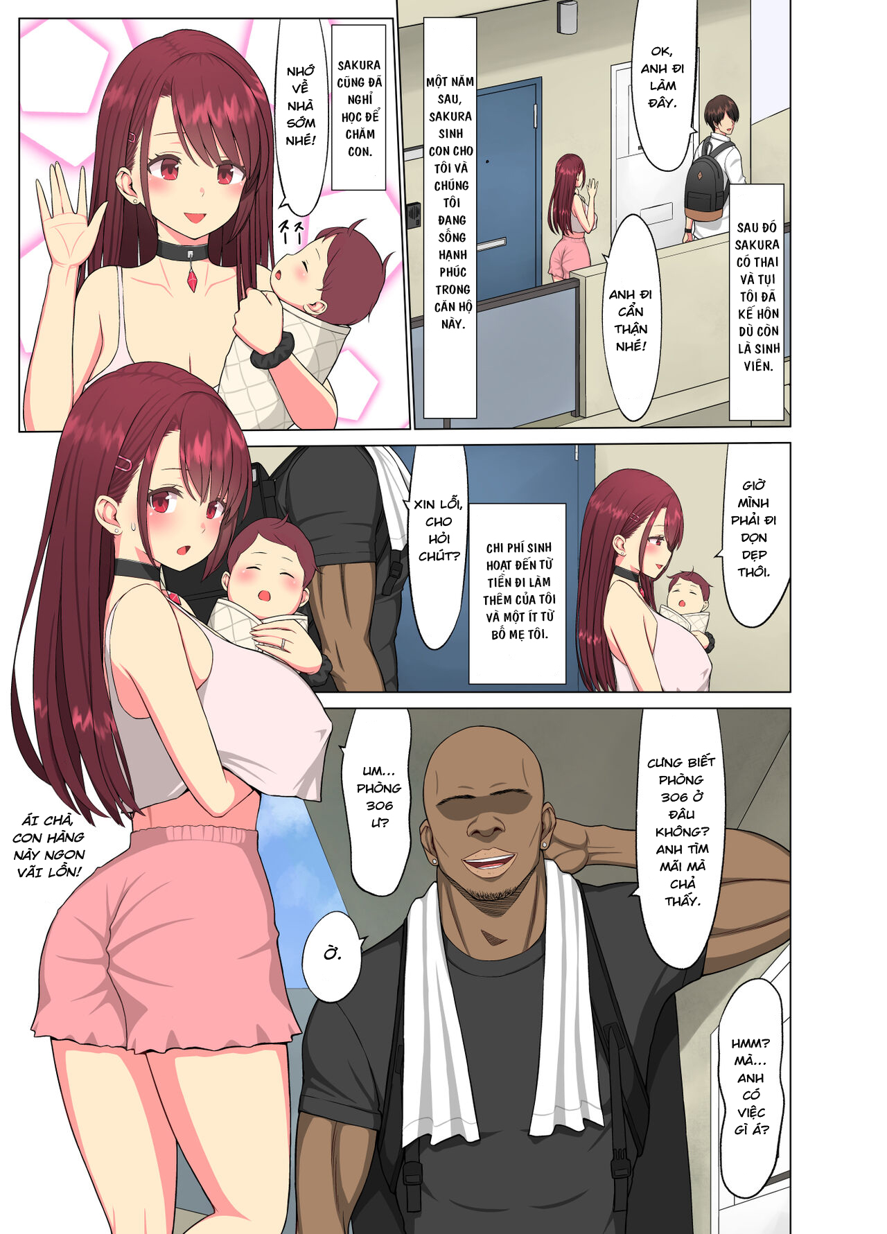 Đọc truyện hentai Anh da đen giao hàng - Oneshot