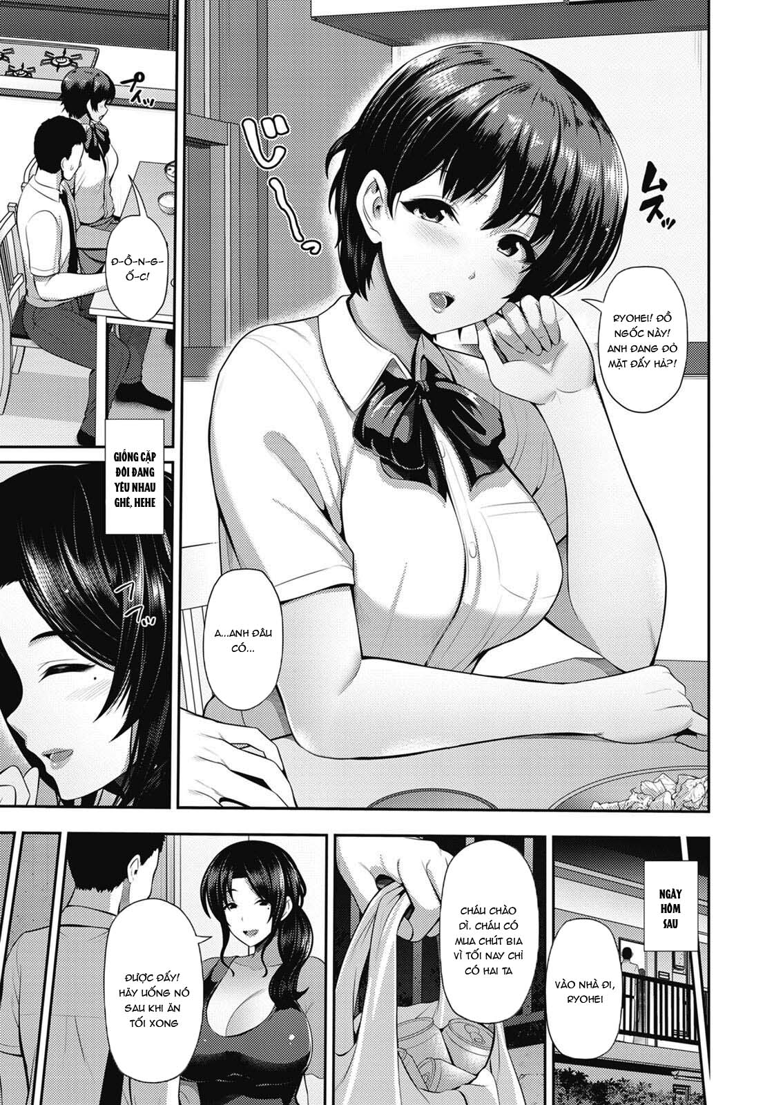 Đọc truyện hentai Oyako to Seiai - Oneshot.