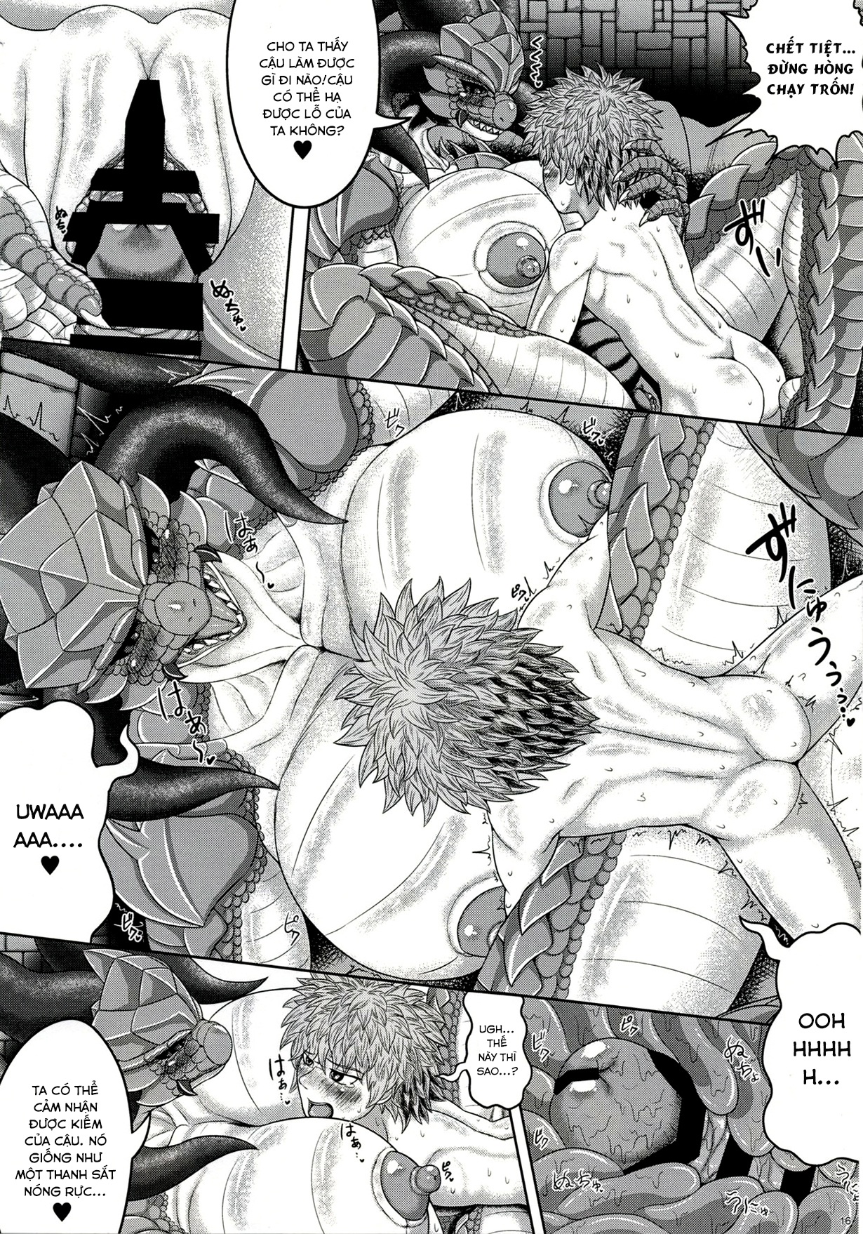 Đọc truyện hentai (Kemoket 6) Banouki Ryuumaouden - Oneshot