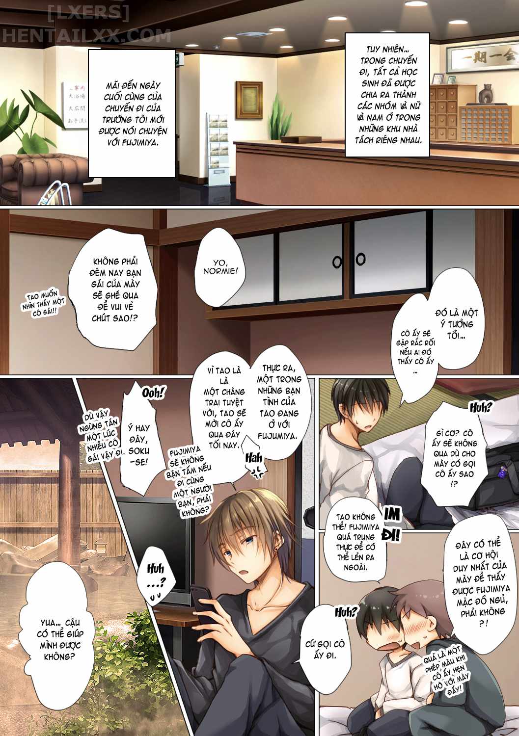 Đọc truyện hentai NTR Graduation Trip - Chap 1