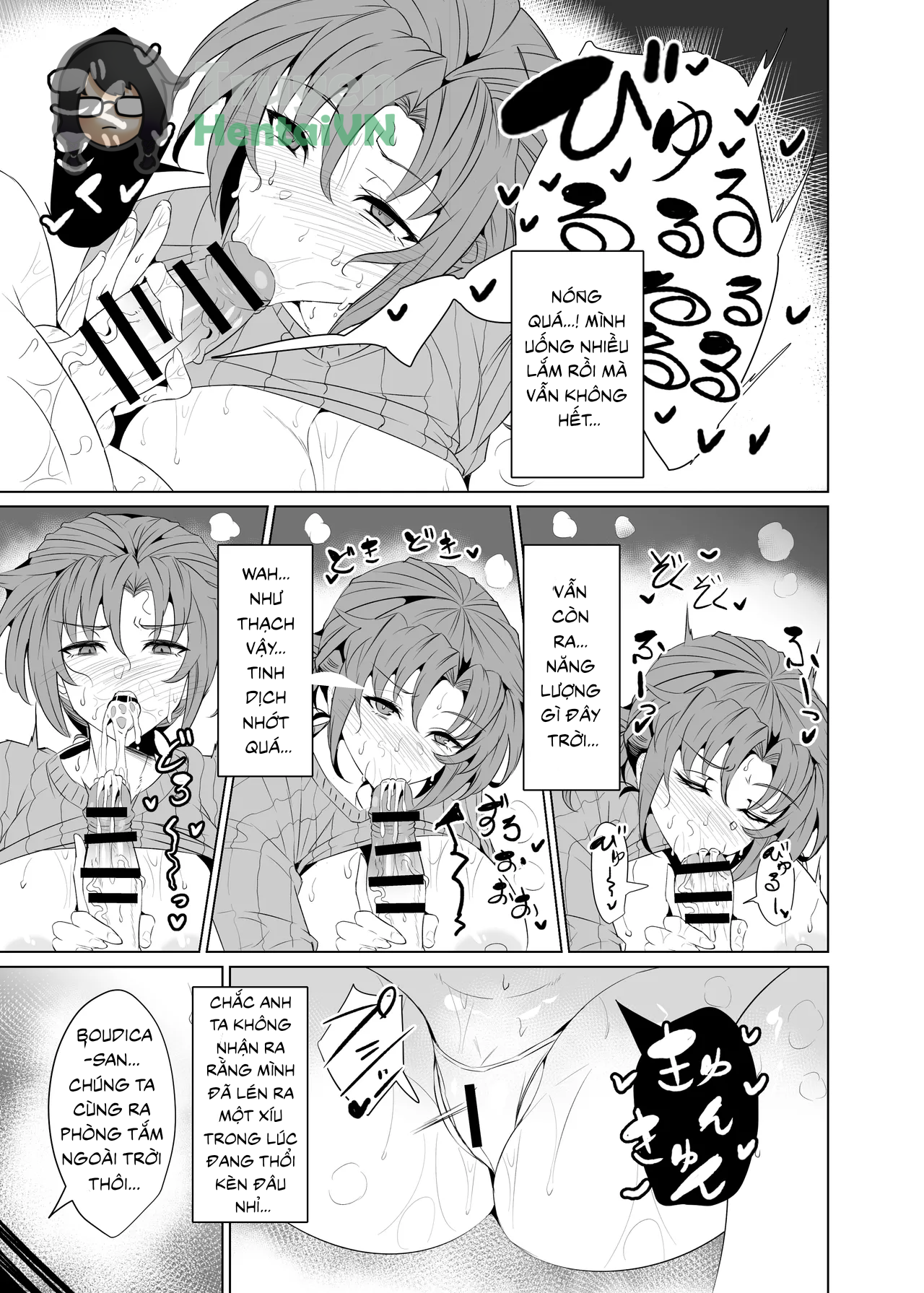 Đọc truyện hentai Boudica Mama to Yukemuri Ecchi (Fate/Grand Order) - Oneshot