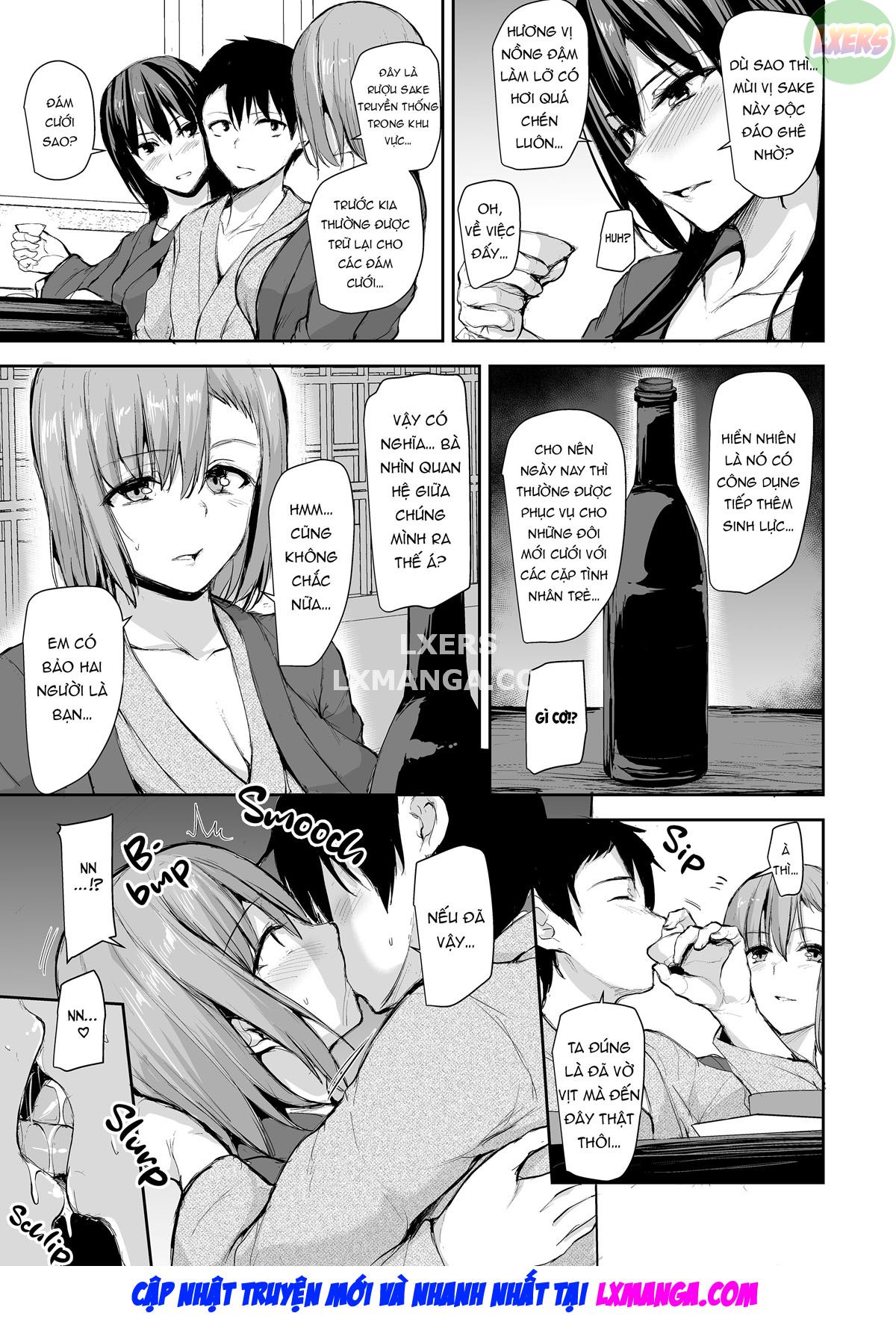 Đọc truyện hentai Không lên đỉnh nổi nếu không có hai cặp vú khủng nên vợ tôi đã đưa bạn của cô ấy đến! - Chap 2