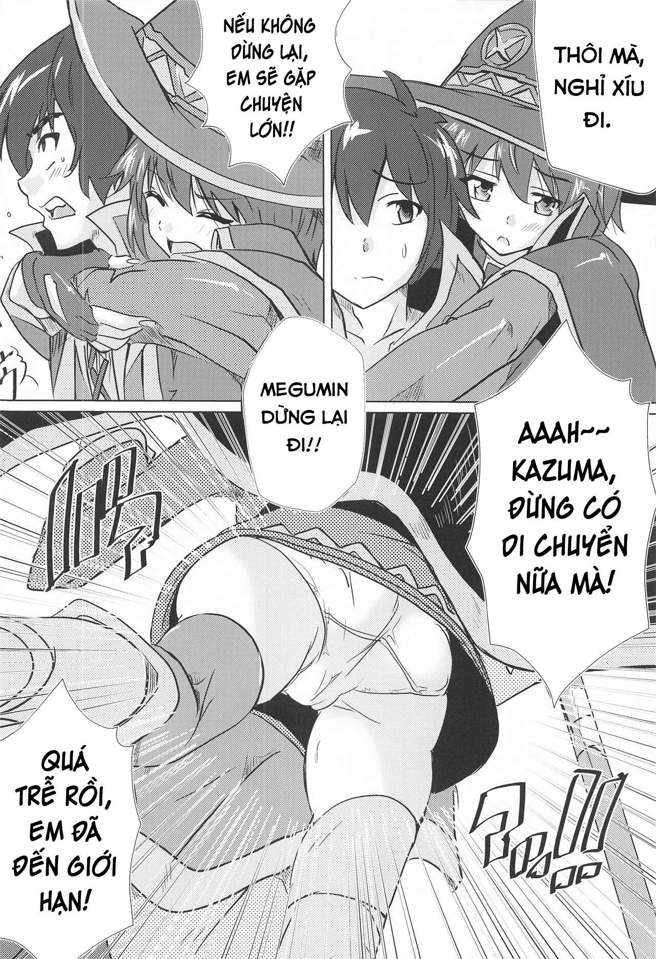 Đọc truyện hentai Cuộc sống thường nhật của Megumin - Oneshot
