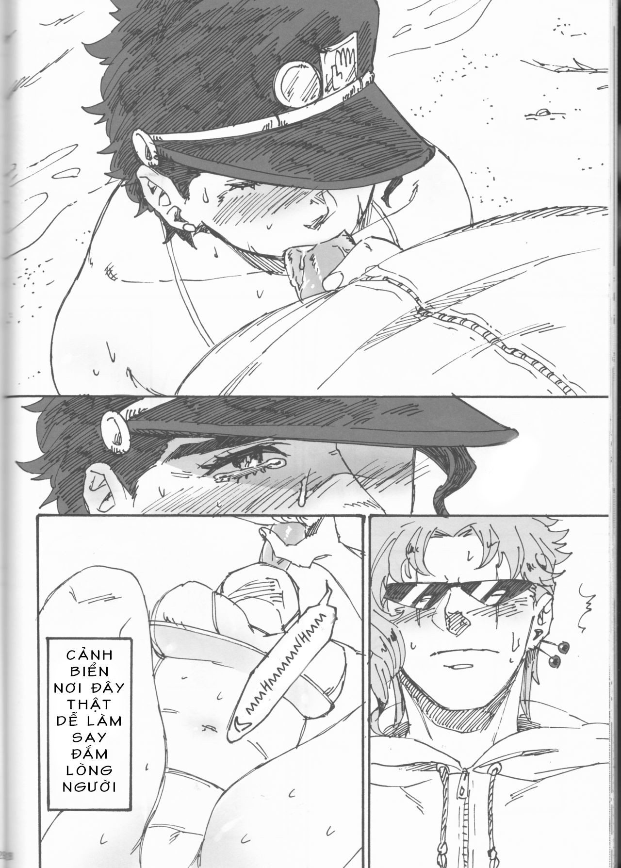 Đọc truyện hentai Kì nghỉ mát riêng tư của Jotaro - Oneshot