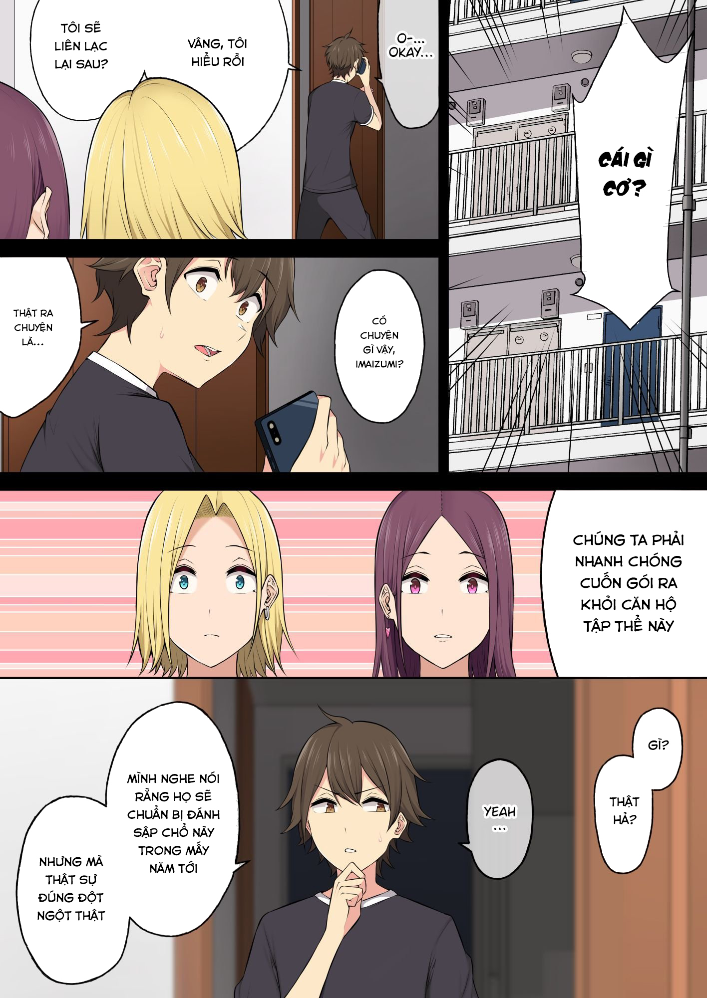 Đọc truyện hentai Imaizumi đưa cả bầy Gyaru về nhà mình - Chap 4.1