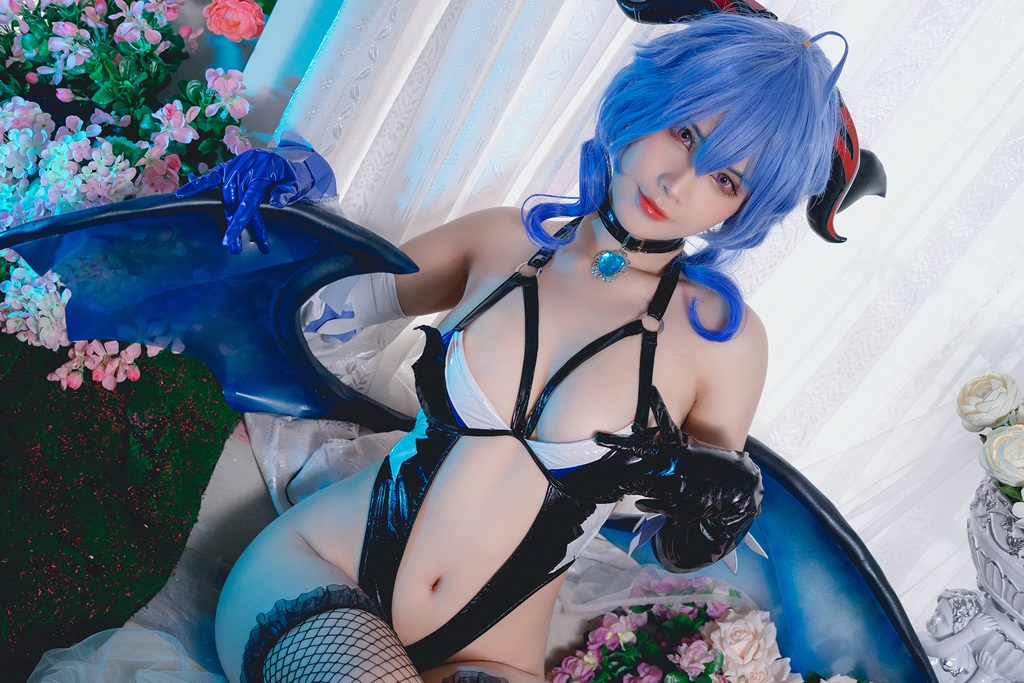 Đọc truyện hentai Tuyển tập Albums siêu phẩm Cosplay - Chap 717 - Pyon Lay – Ganyu Succubus