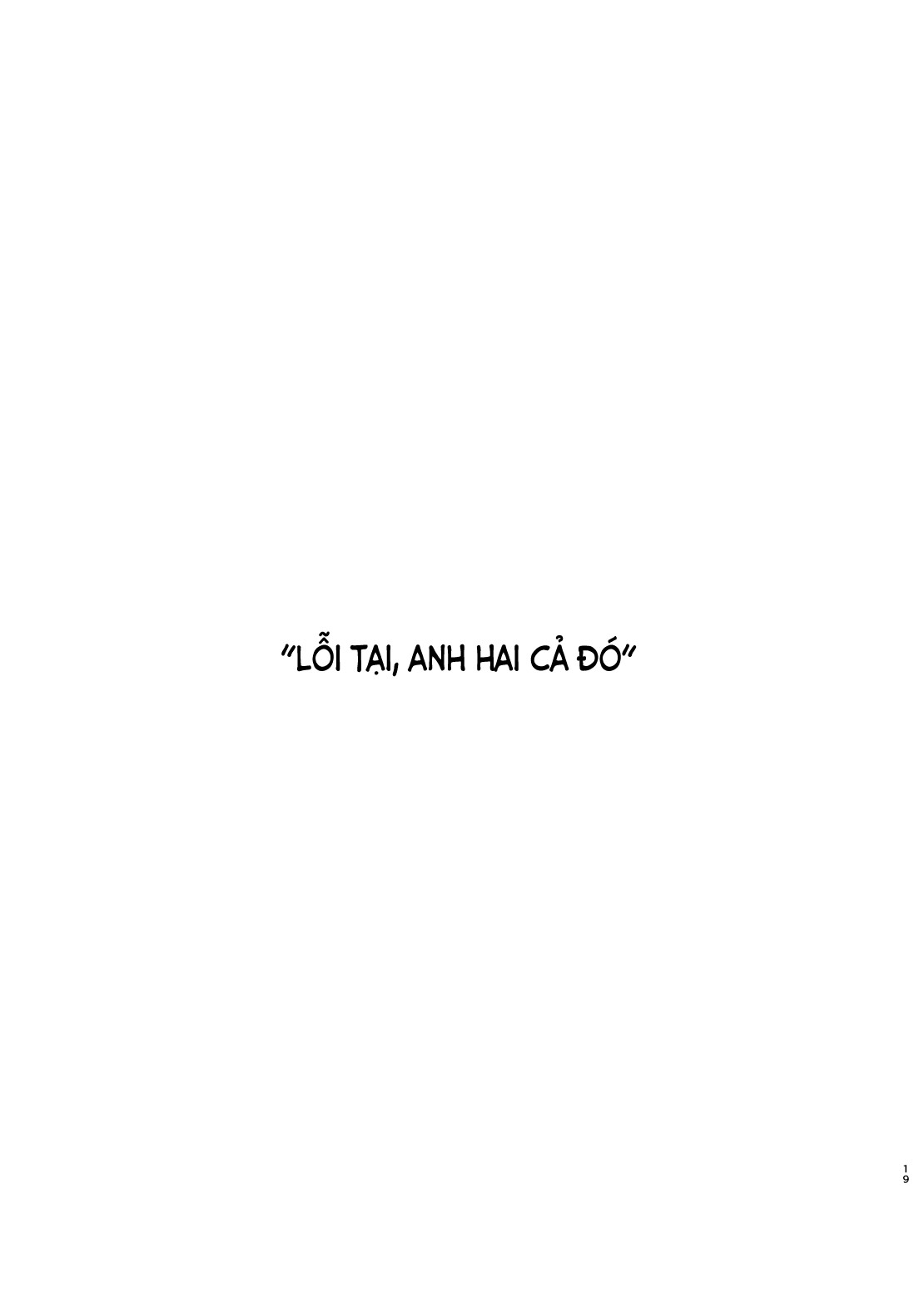 Đọc truyện hentai Lỗi tại, anh hai cả đó (nguyên tác) - Oneshot