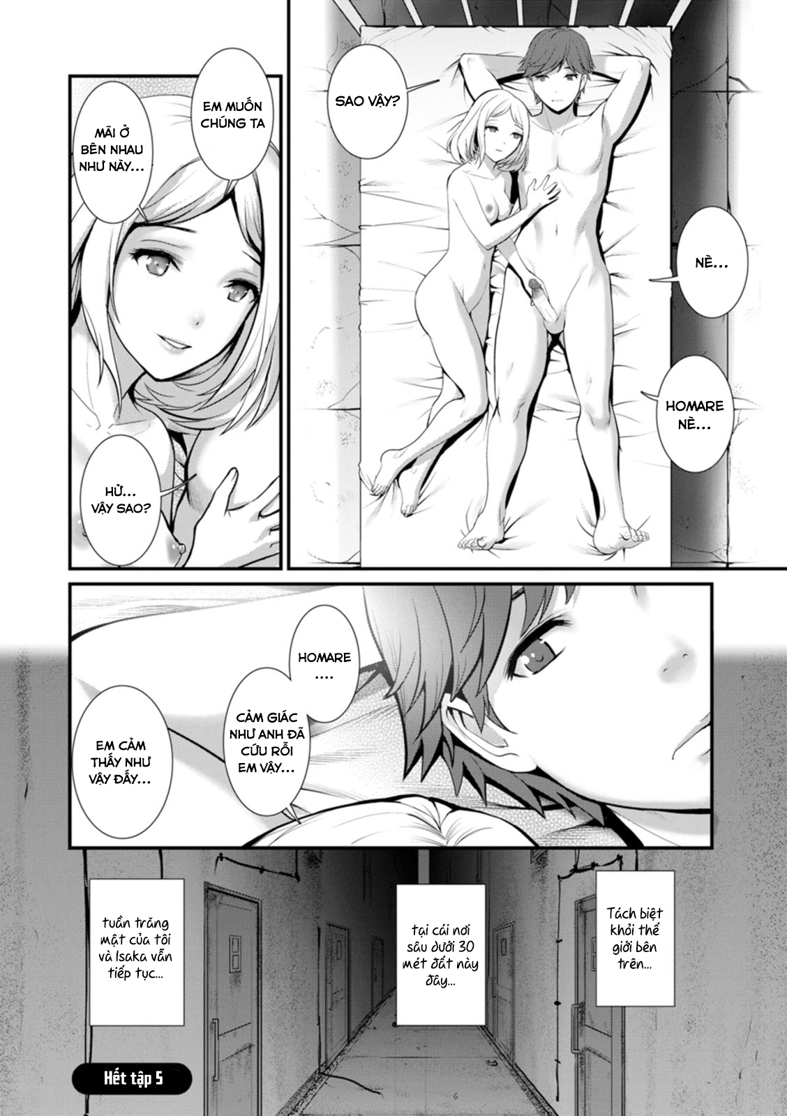 Đọc truyện hentai Tuần trăng mật dưới 30m đất - Chap 5