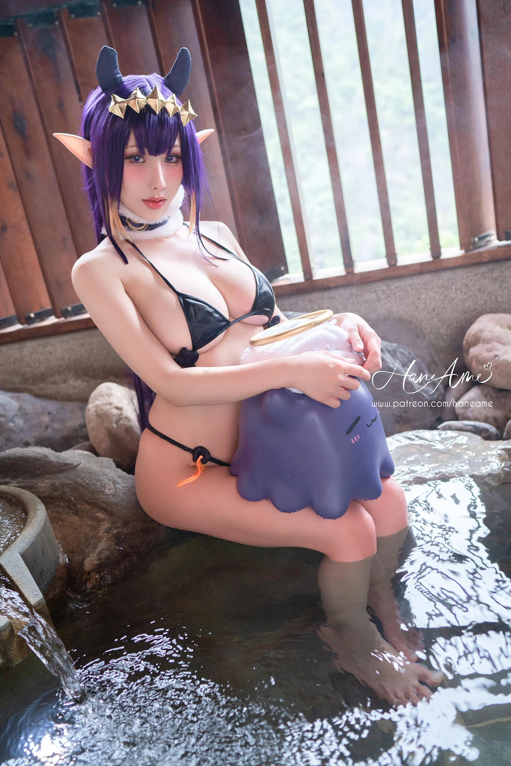 Đọc truyện hentai Tuyển tập Albums siêu phẩm Cosplay - Chap 661 - Haame - Ninomae No is Hot Springs