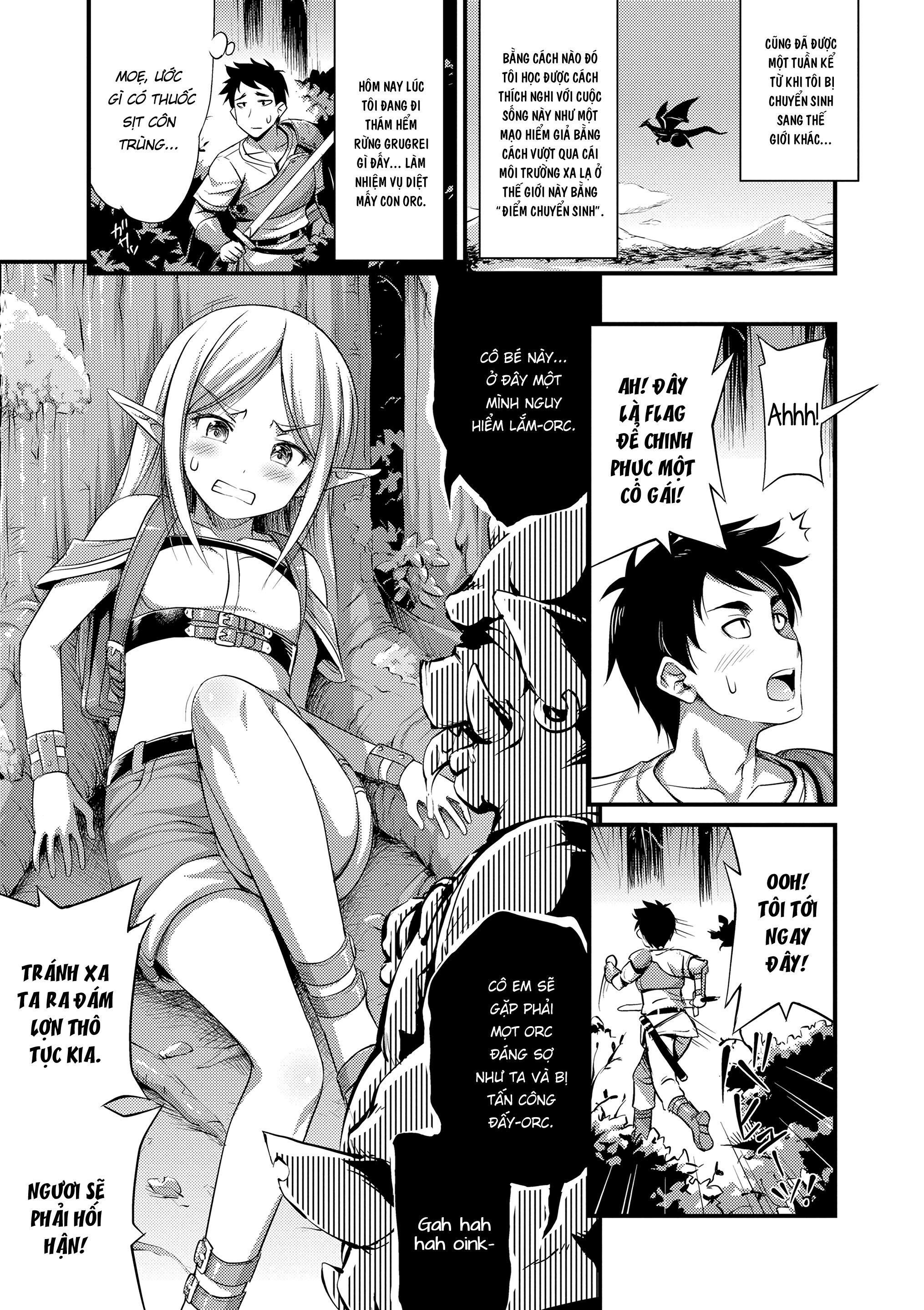 Đọc truyện hentai Tôi cứu một bé loli Elf và chuyện này đã xảy ra... - Oneshot