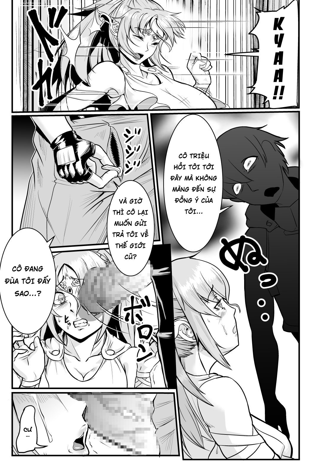 Đọc truyện hentai Tôi được triệu hồi tới dị giới với năng lực biến người khác thành lỗ thủ dâm và cái kết - Oneshot