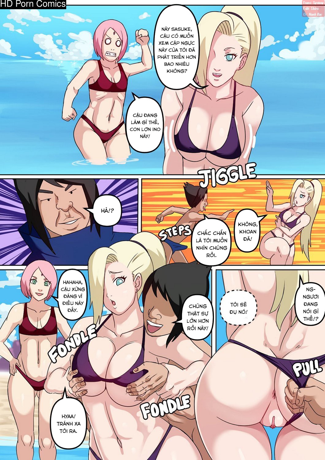 Đọc truyện hentai Tsunade Ino double trouble - Oneshot