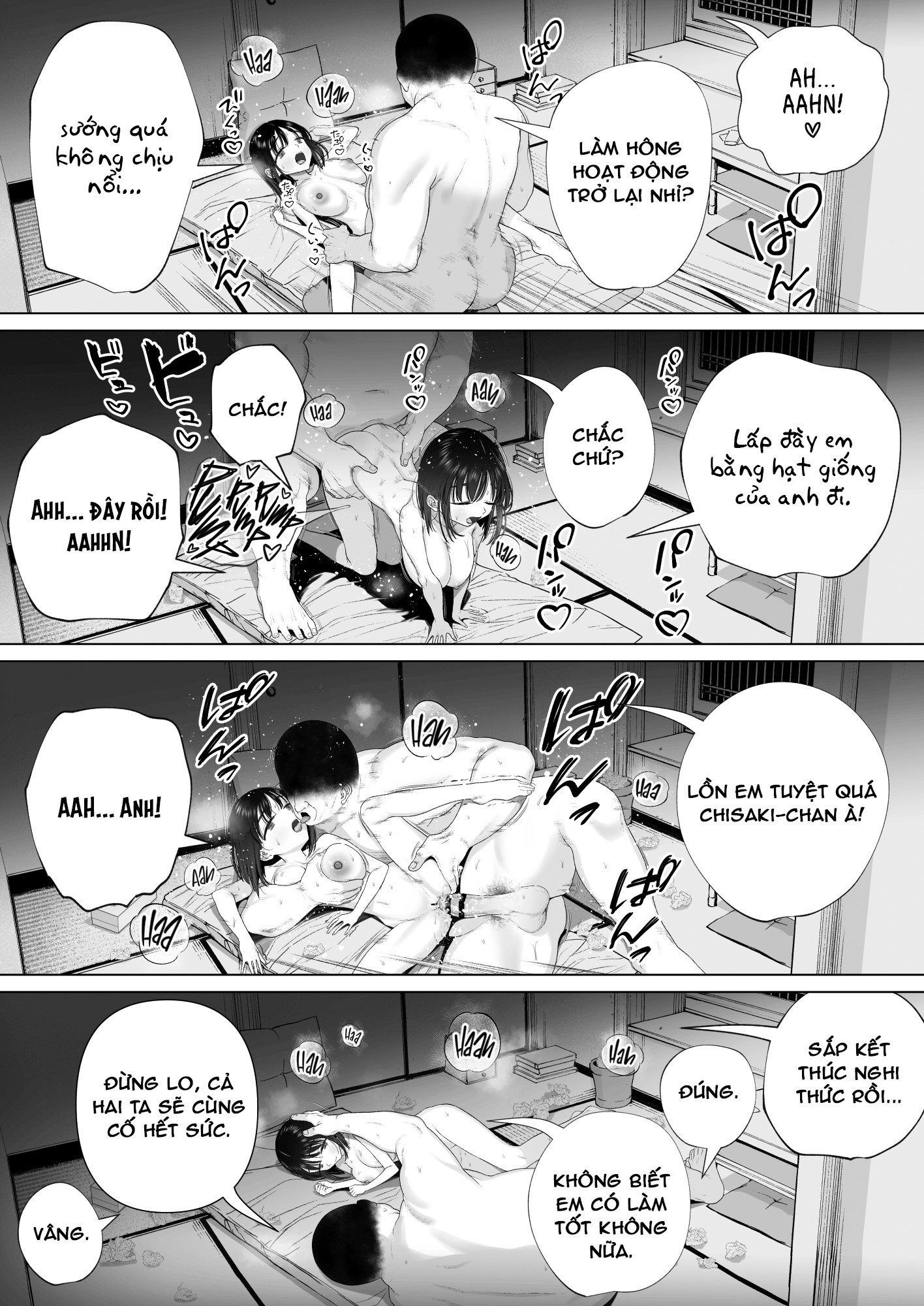 Đọc truyện hentai Nghi lễ thụ thai - Chap 3