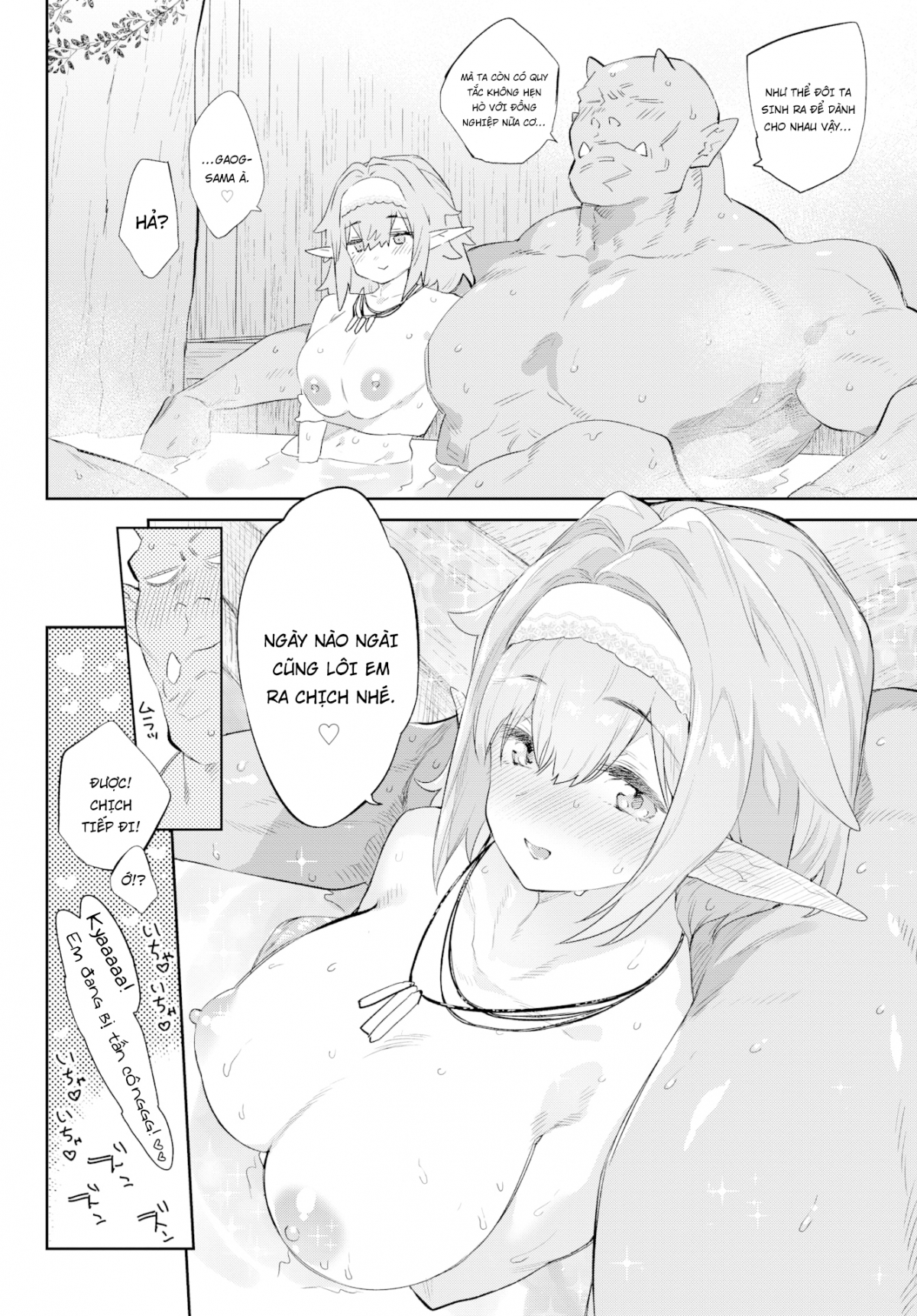 Đọc truyện hentai Otherworldly Maidens Series - My Beloved Mr. Orc ❤