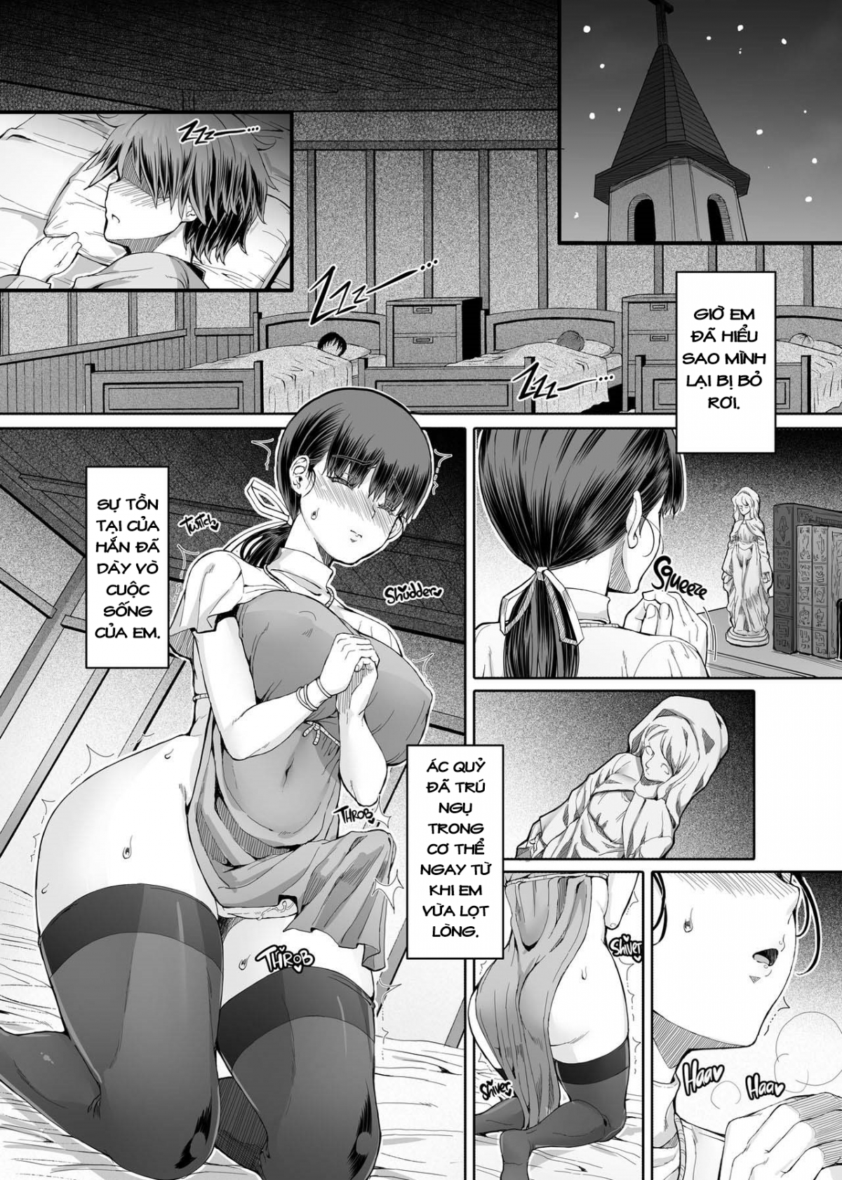 Đọc truyện hentai Một vài ghi chép về việc thủ dâm qua cửa sau của một nữ tu có cu - Chap 1