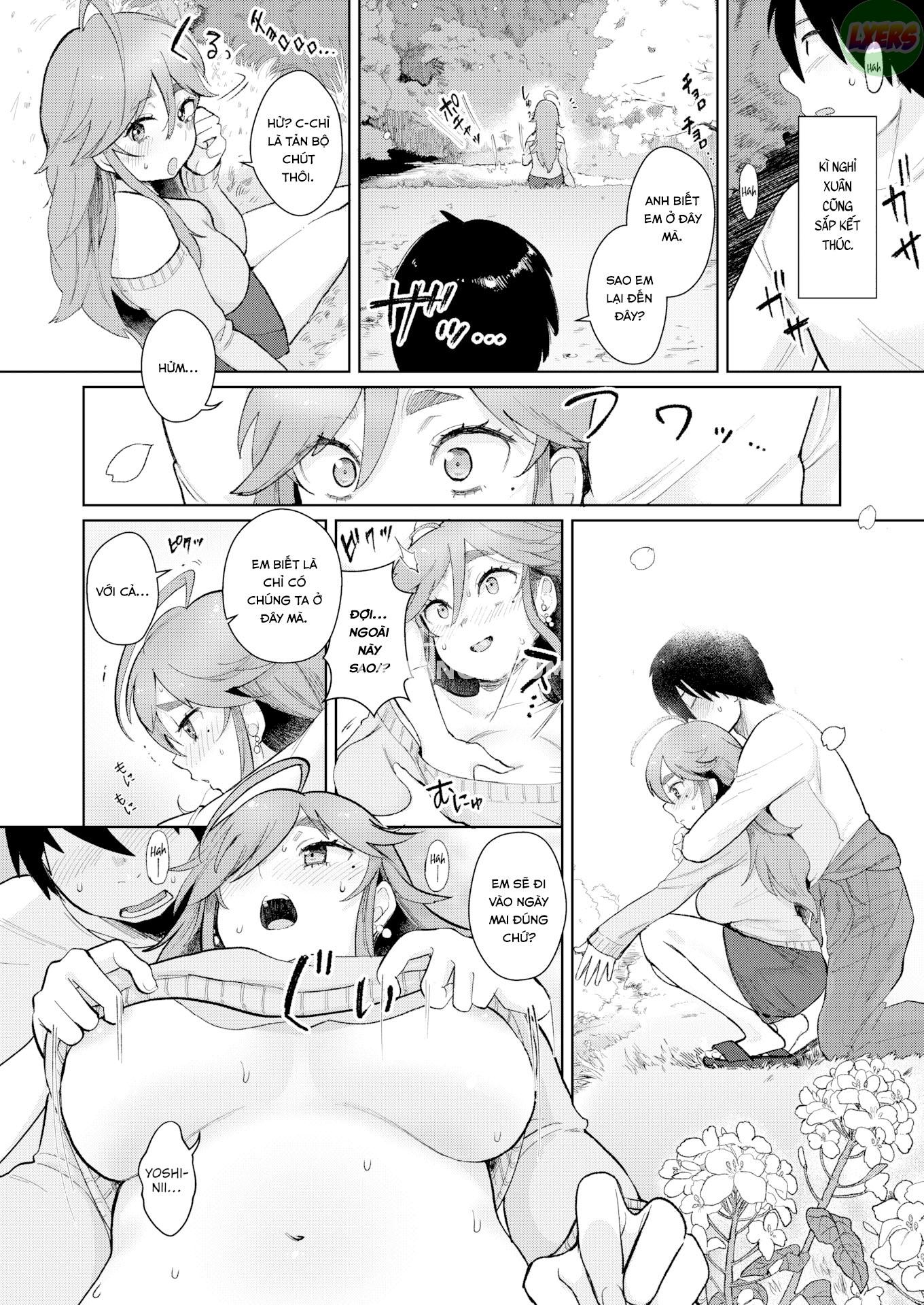 Đọc truyện hentai Gặp lại Hikari vào kỳ nghỉ xuân - Oneshot