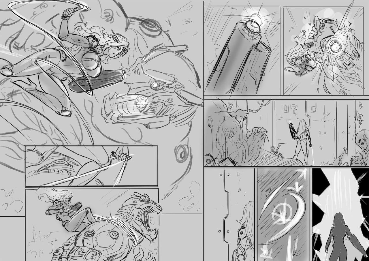 Đọc truyện hentai Space Girl Defeated - Chap 1