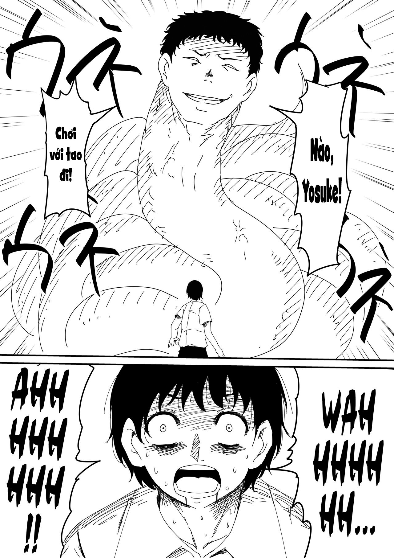 Đọc truyện hentai Thiếu niên và con cặc thần thánh mê hoặc chị em - Chap 1