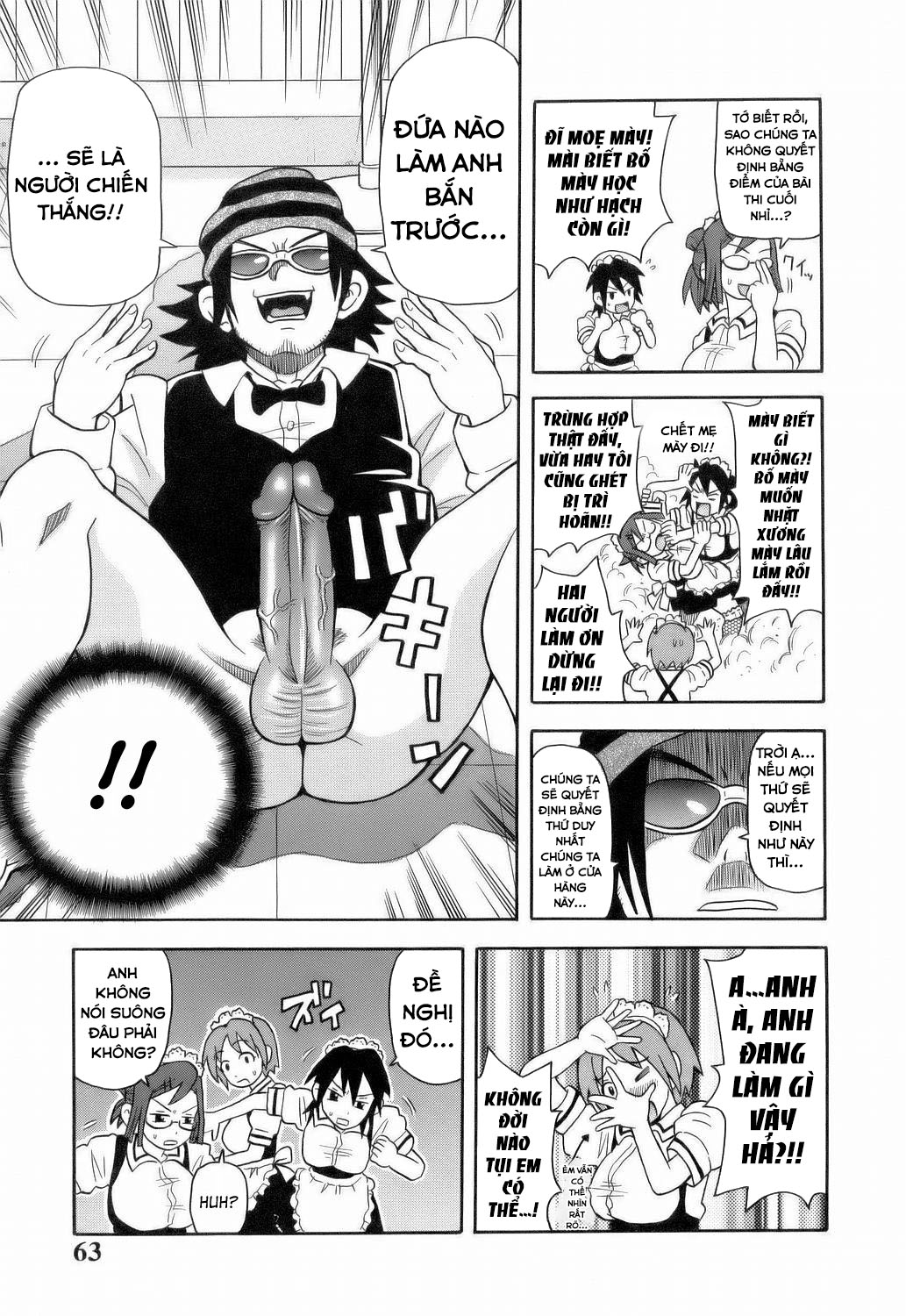 Đọc truyện hentai Đau đớn nhìn Hình ảnh Shion bị cưỡng bức - Chap 4