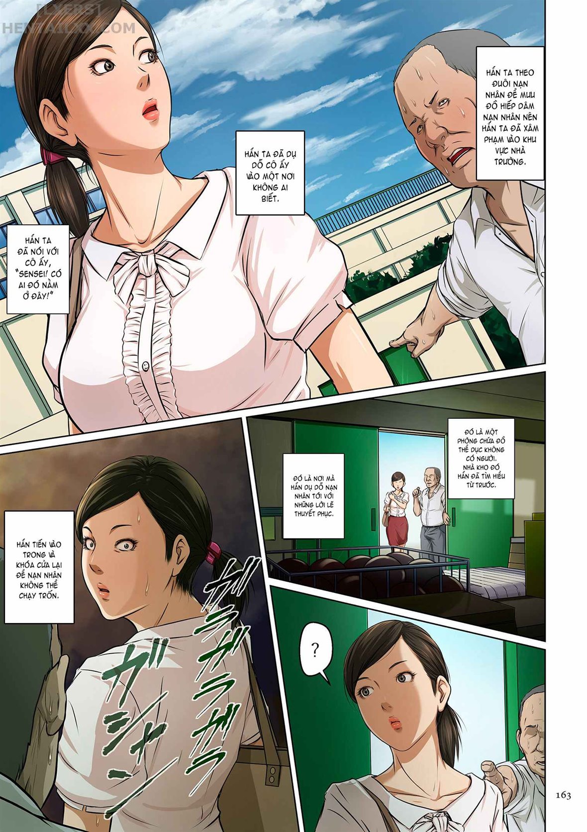 Đọc truyện hentai Karamitsuku Shisen - Chap 9