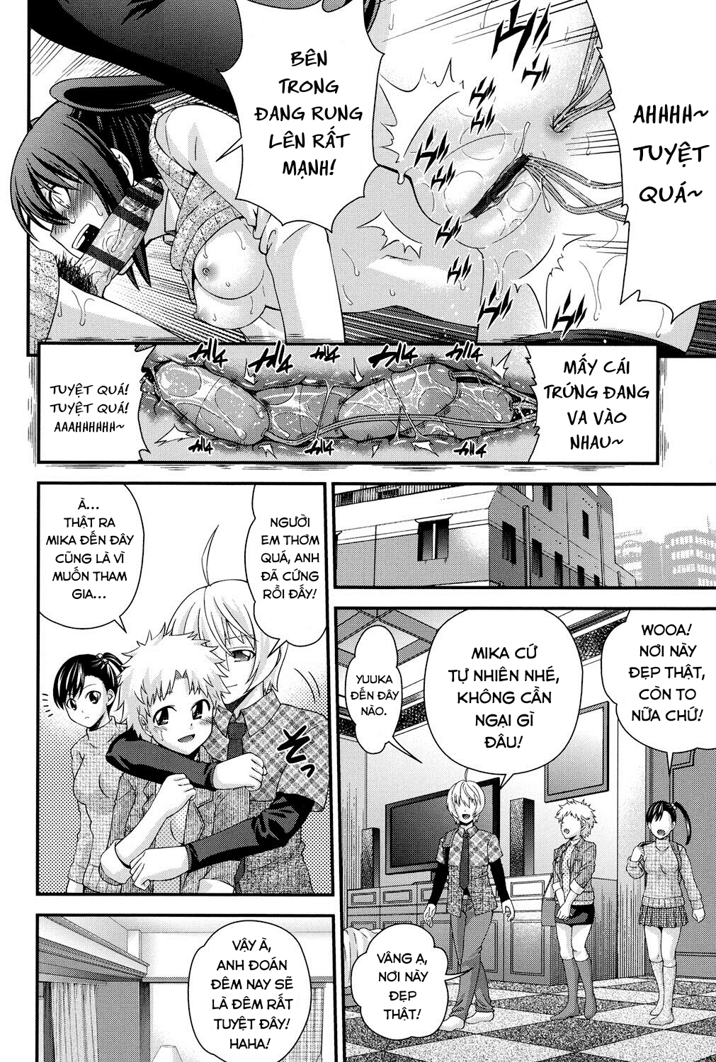 Đọc truyện hentai Hoán đổi với em gái - Chap 5 END