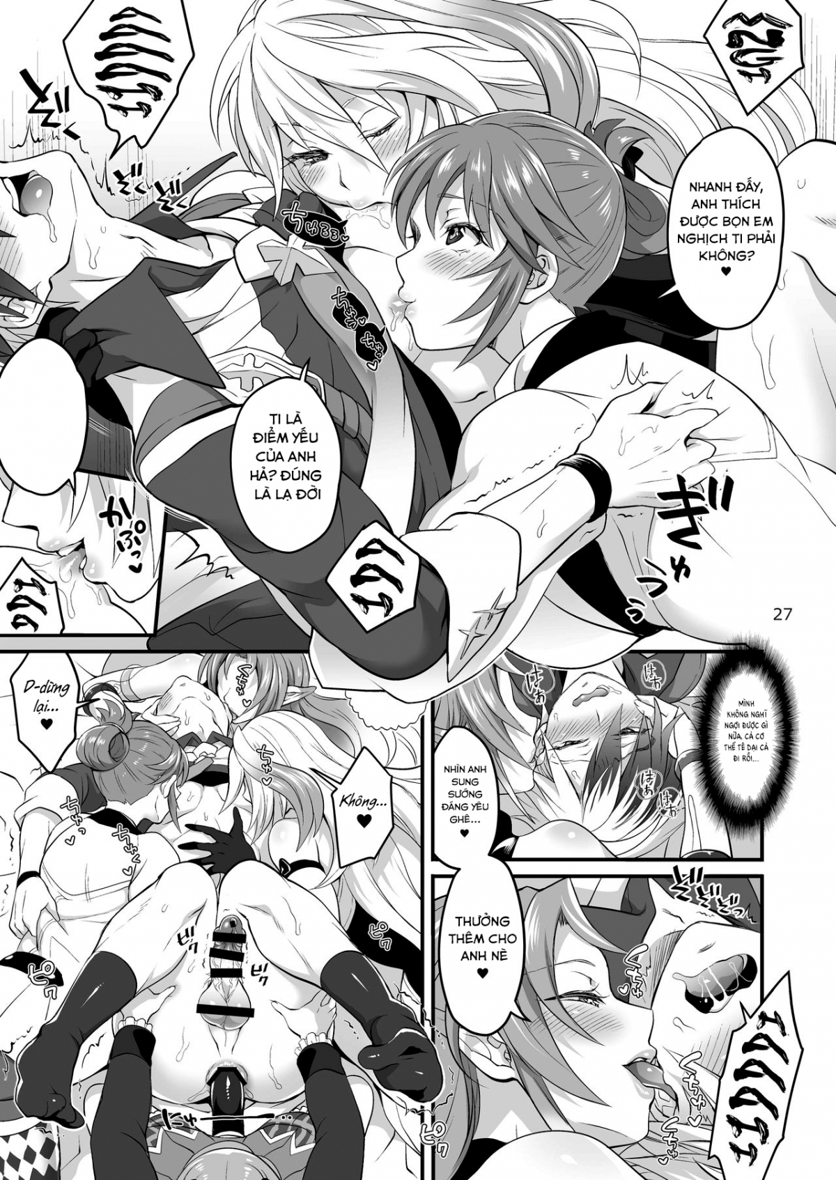 Đọc truyện hentai Happou Bijin Kyoku (Tales of Xillia) - Chap 1