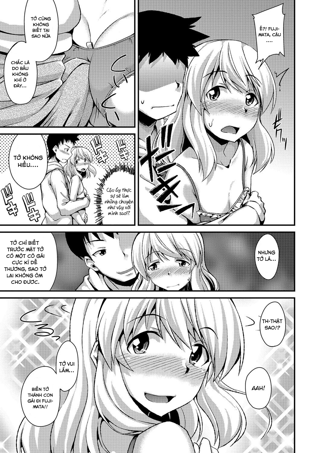 Đọc truyện hentai Boku ga Onnanoko ni Natta Hi - Oneshot