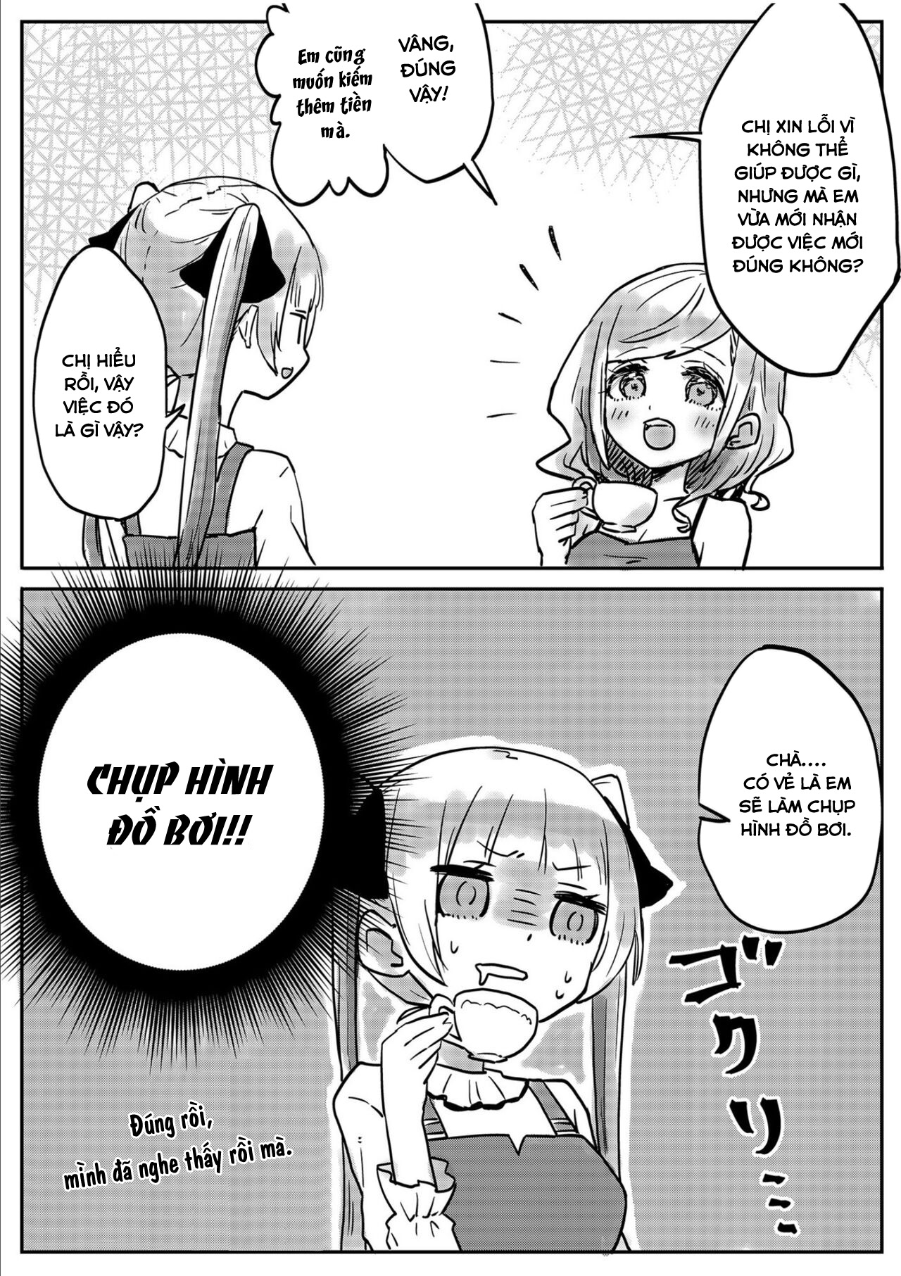 Đọc truyện hentai Cuộc sống của chị em sinh đôi - Chap 2