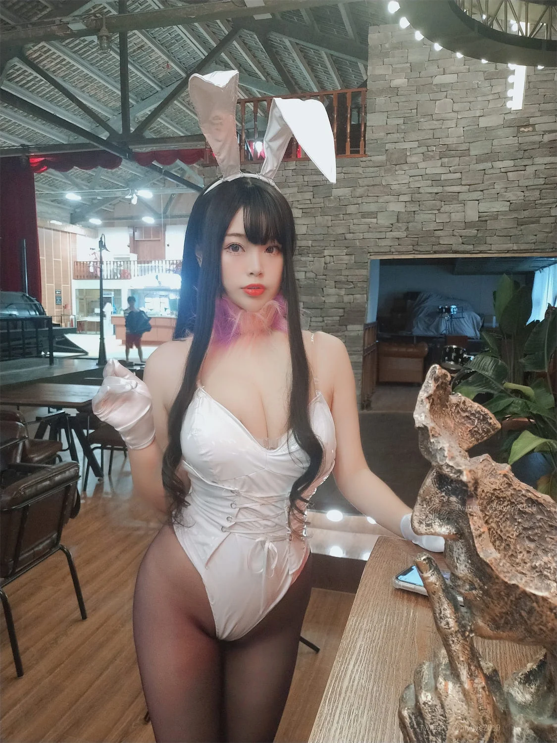 Đọc truyện hentai Tuyển tập Albums siêu phẩm Cosplay - Chap 667 - Bai Yeye - Devil Sister Bunny Girl
