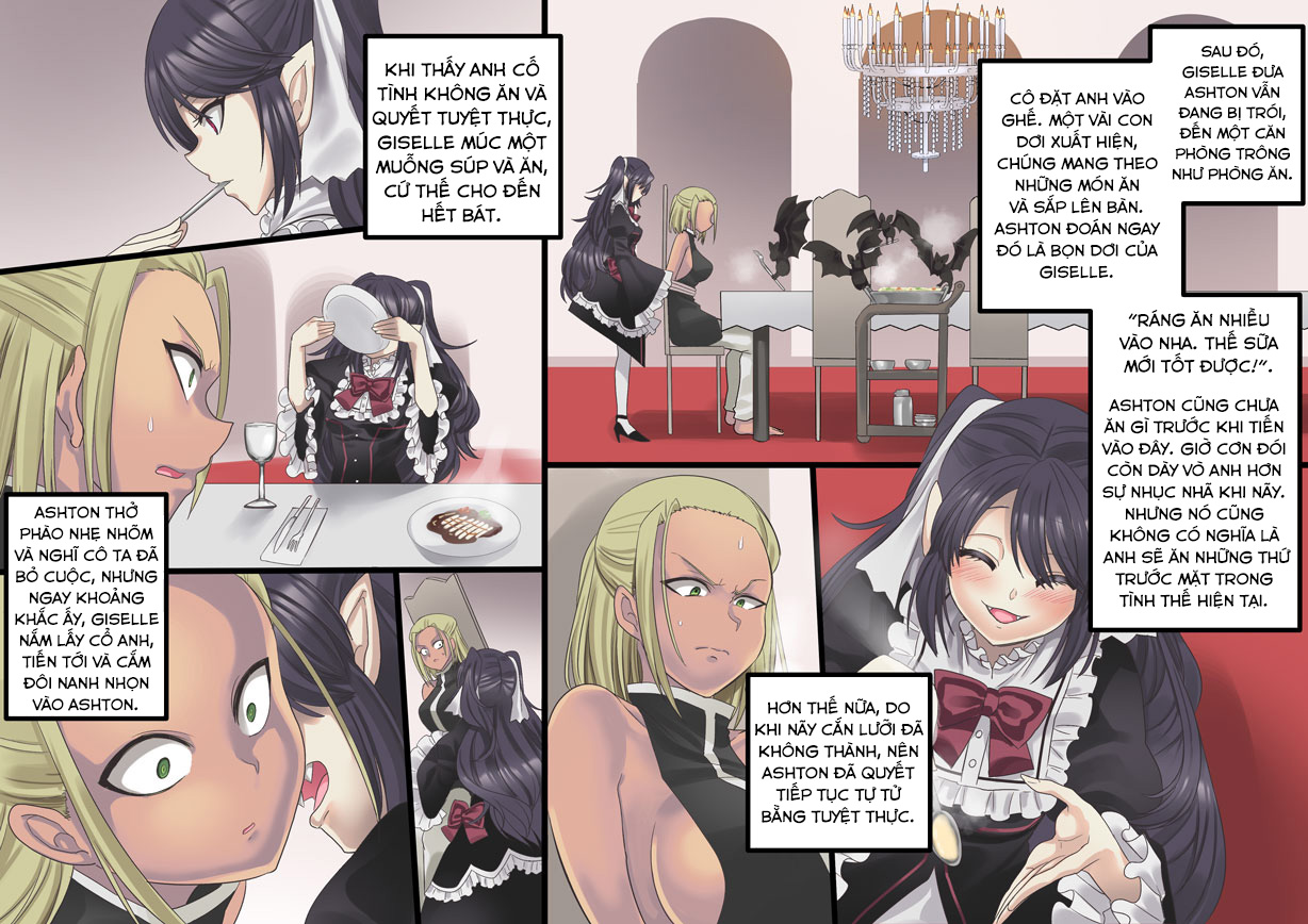 Đọc truyện hentai Bị biến thành máy làm sữa ngực của quý cô mà cà rồng! - Chap 2