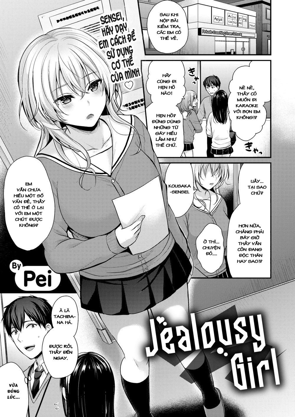 Đọc truyện hentai Jealousy Girl - Oneshot không che