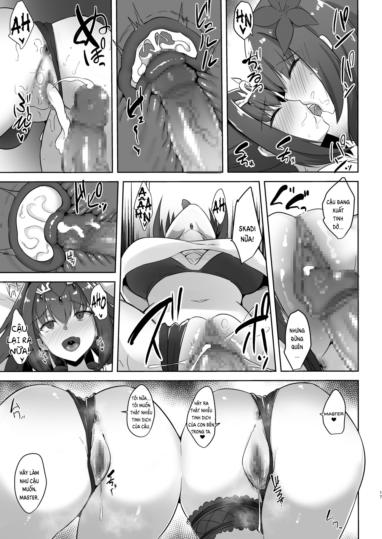 Đọc truyện hentai Scathach Shishou to Skadi-sama wa Ai ga Hoshii - Chap 2 [Gudao x Skadi x Scathach]