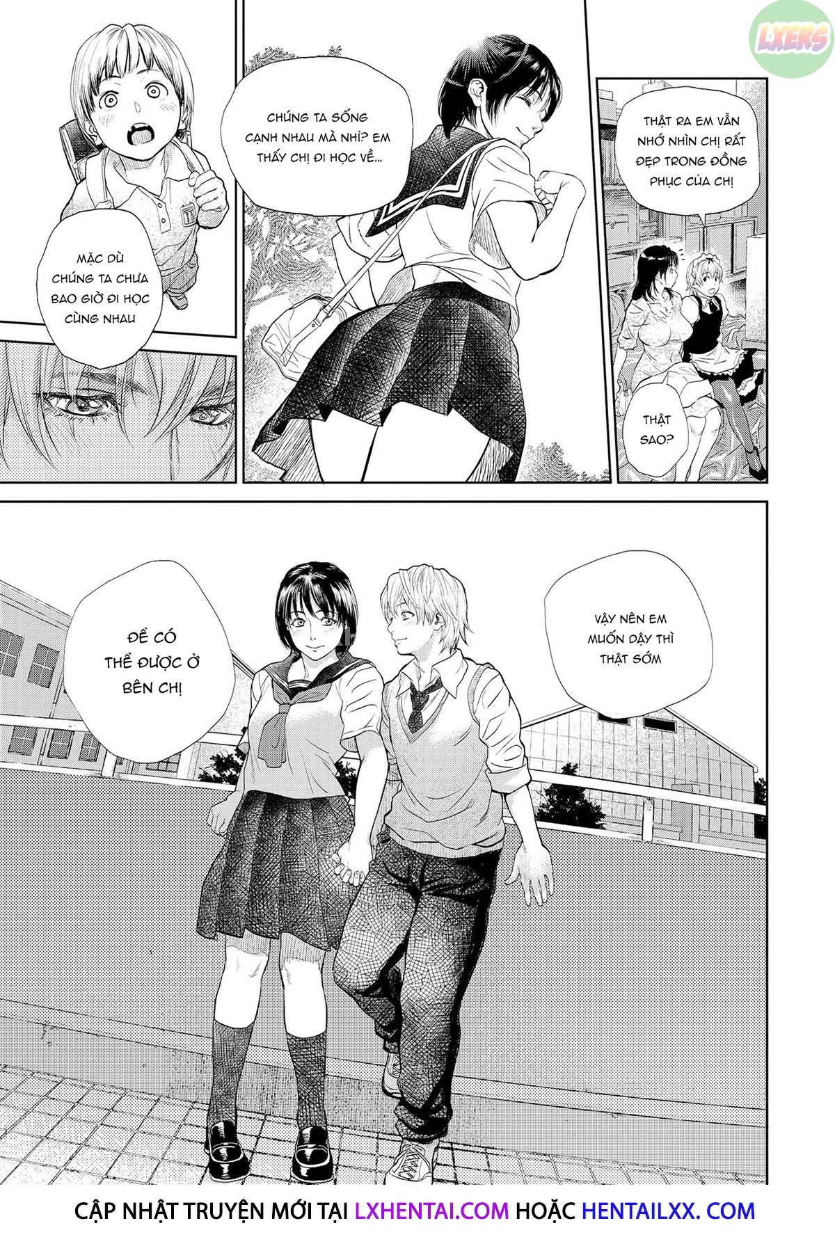 Đọc truyện hentai Together With My Older Cousin - Chap 4