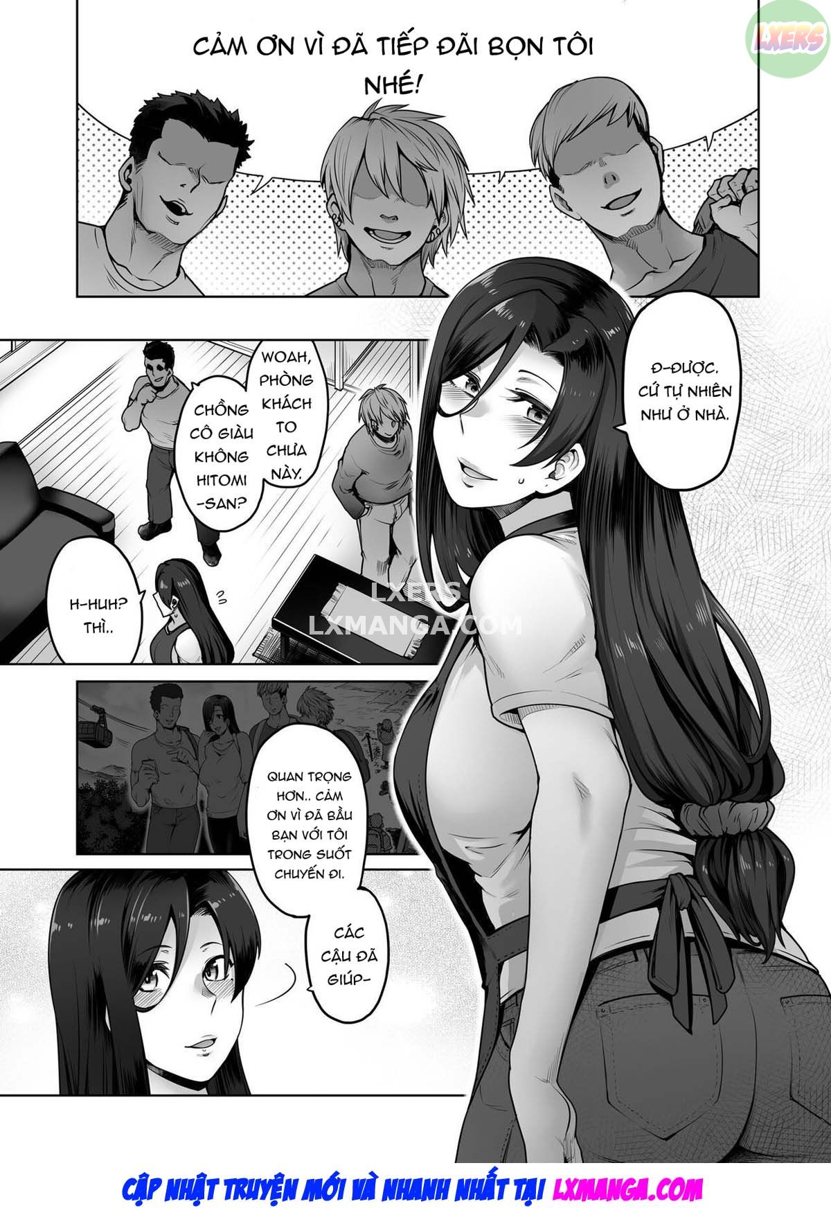 Đọc truyện hentai Sự không chung thủy của Hitomi-san - Oneshot