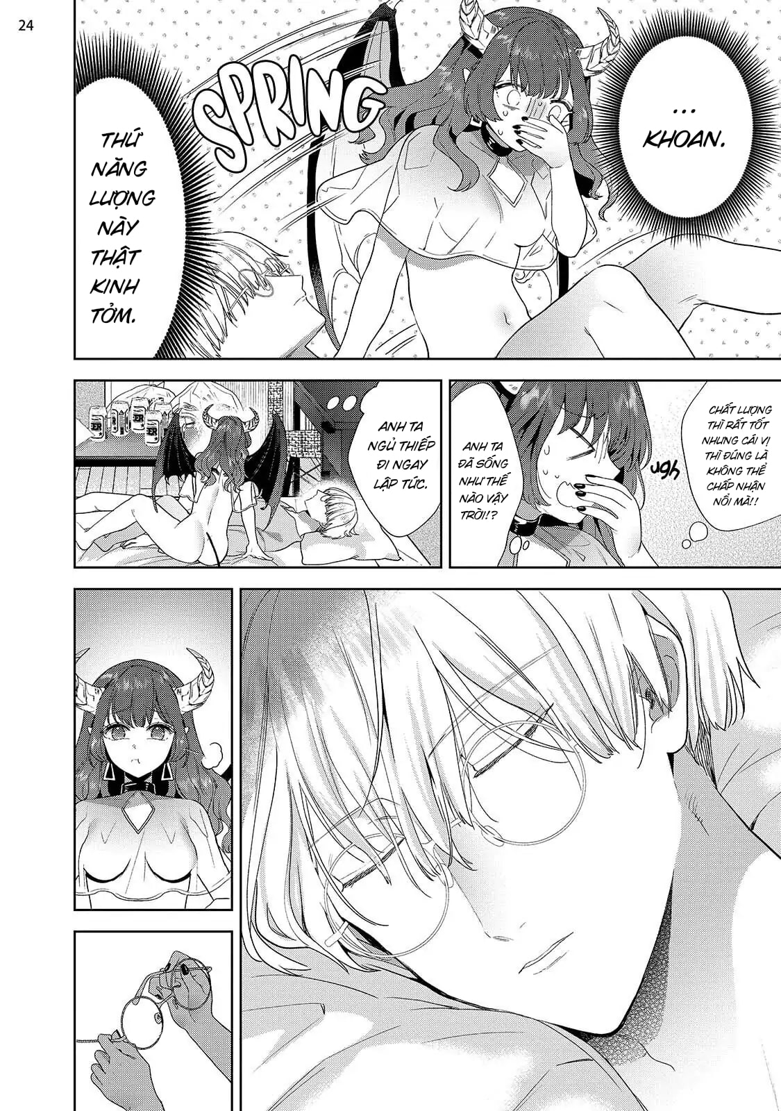 Đọc truyện hentai Nàng Succubus Đầy Tự Tin Nhưng Mục Tiêu Của Cô Ấy Lại Bất Lực - Chap 1: Anh sẽ là mục tiêu trong bài kiểm tra của tôi