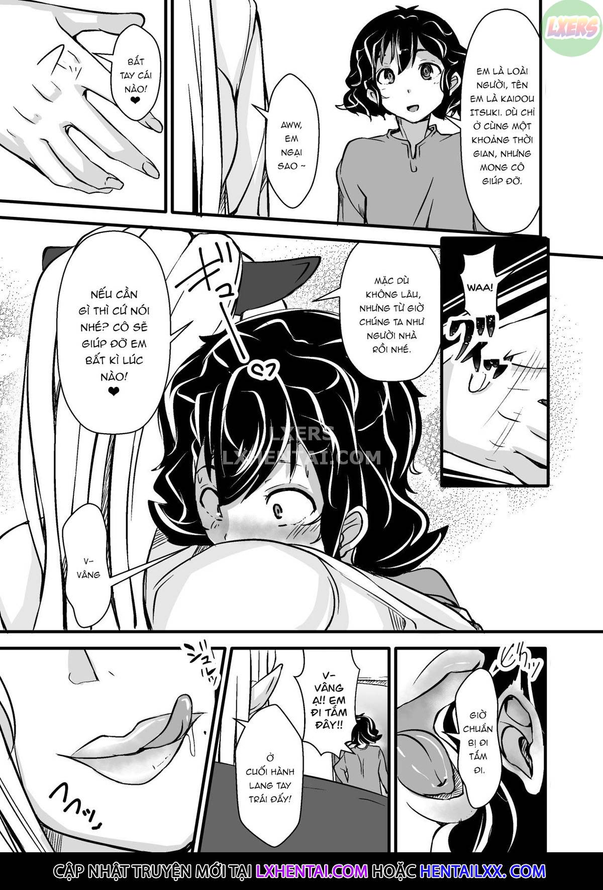 Đọc truyện hentai Inter-Species Homestay - Oneshot